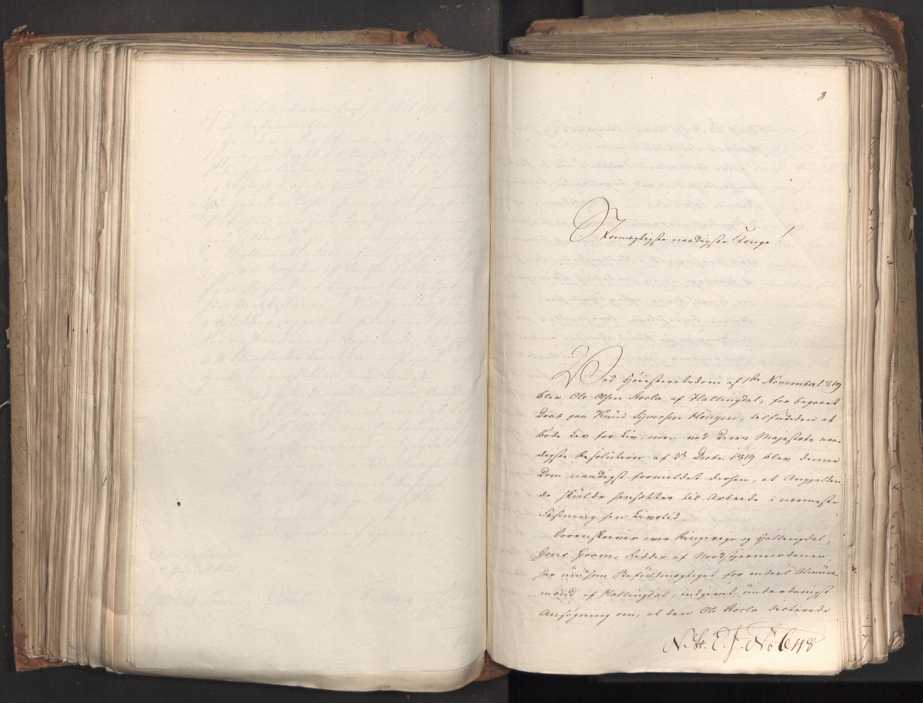 Statsrådsavdelingen i Stockholm, AV/RA-S-1003/D/Da/L0035: Regjeringsinnstillinger nr. 541-840, 1823, p. 276