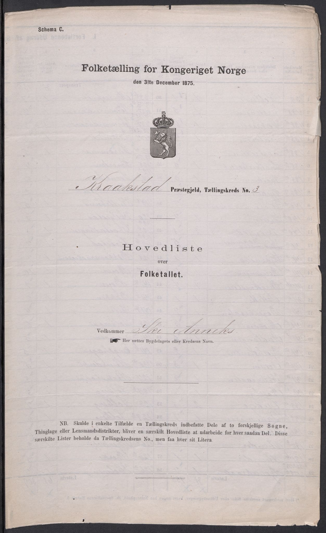 RA, 1875 census for 0212P Kråkstad, 1875, p. 7