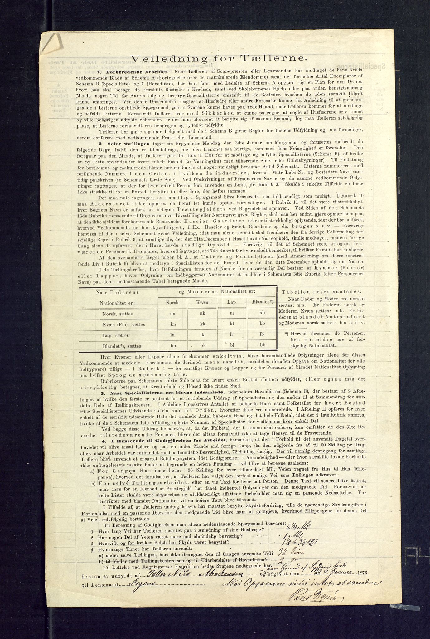 SAKO, 1875 census for 0726P Brunlanes, 1875, p. 8