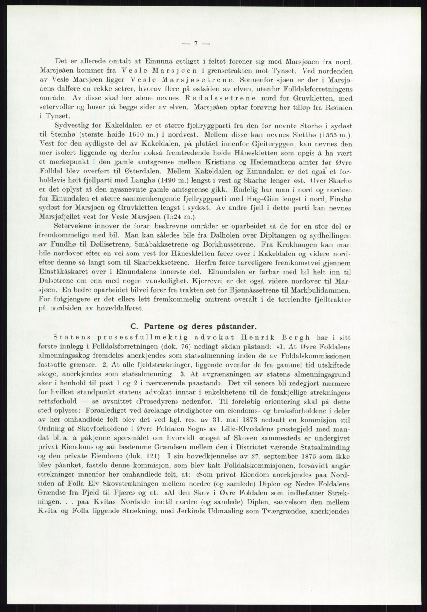 Høyfjellskommisjonen, AV/RA-S-1546/X/Xa/L0001: Nr. 1-33, 1909-1953, p. 3777