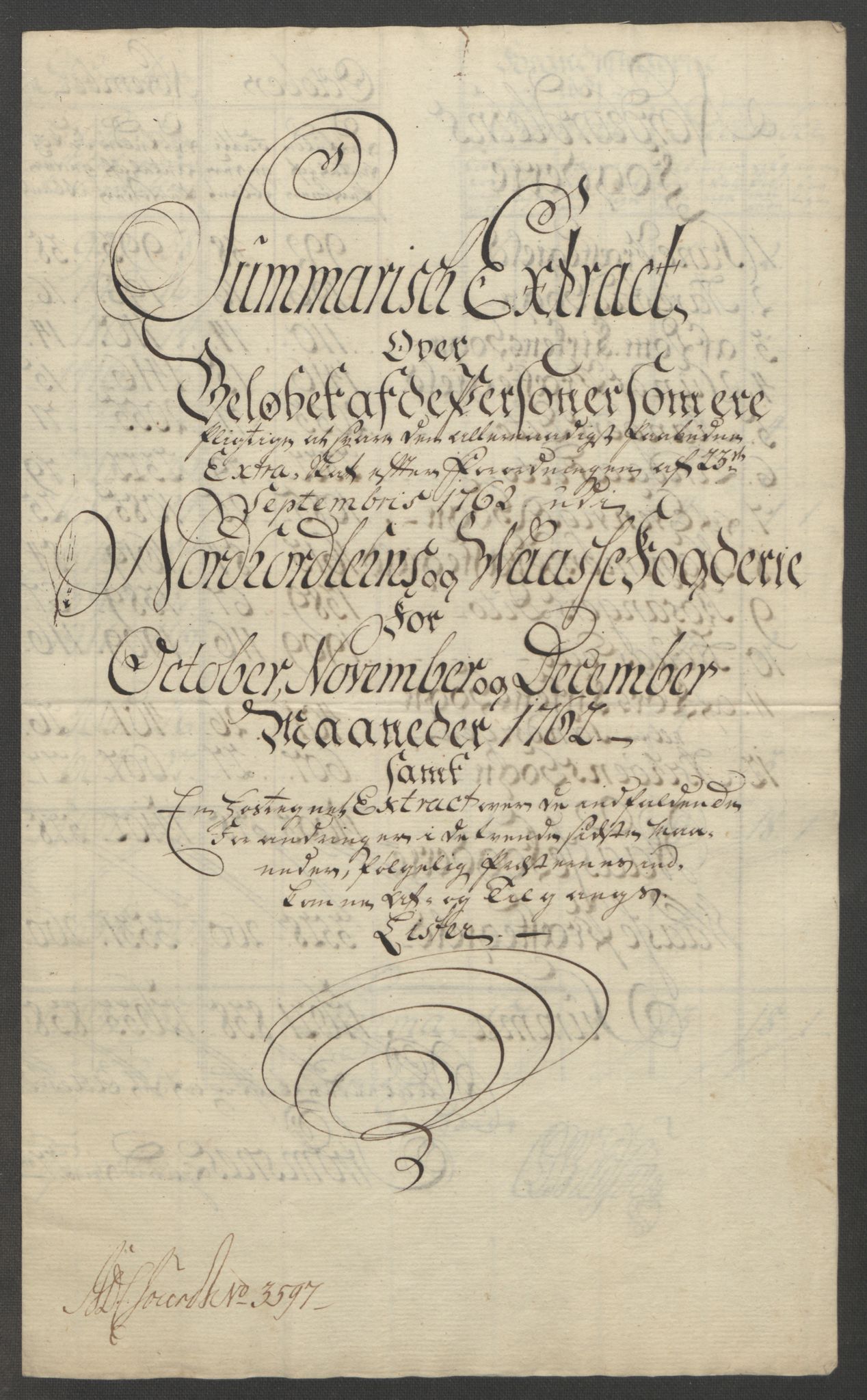 Rentekammeret inntil 1814, Reviderte regnskaper, Fogderegnskap, RA/EA-4092/R51/L3303: Ekstraskatten Nordhordland og Voss, 1762-1772, p. 11