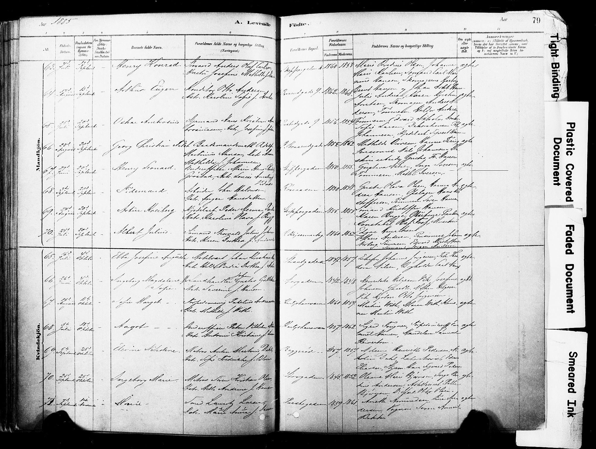 Horten kirkebøker, AV/SAKO-A-348/F/Fa/L0003: Parish register (official) no. 3, 1878-1887, p. 79