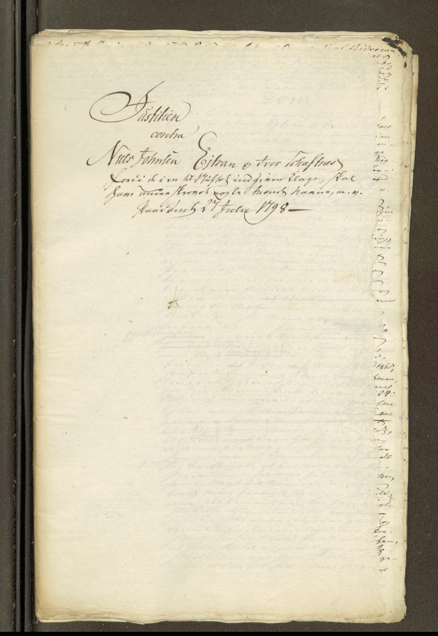 Namdal sorenskriveri, SAT/A-4133/1/1/1O/1Oa/L0007: Sivile og offentlige saker, 1798, p. 301