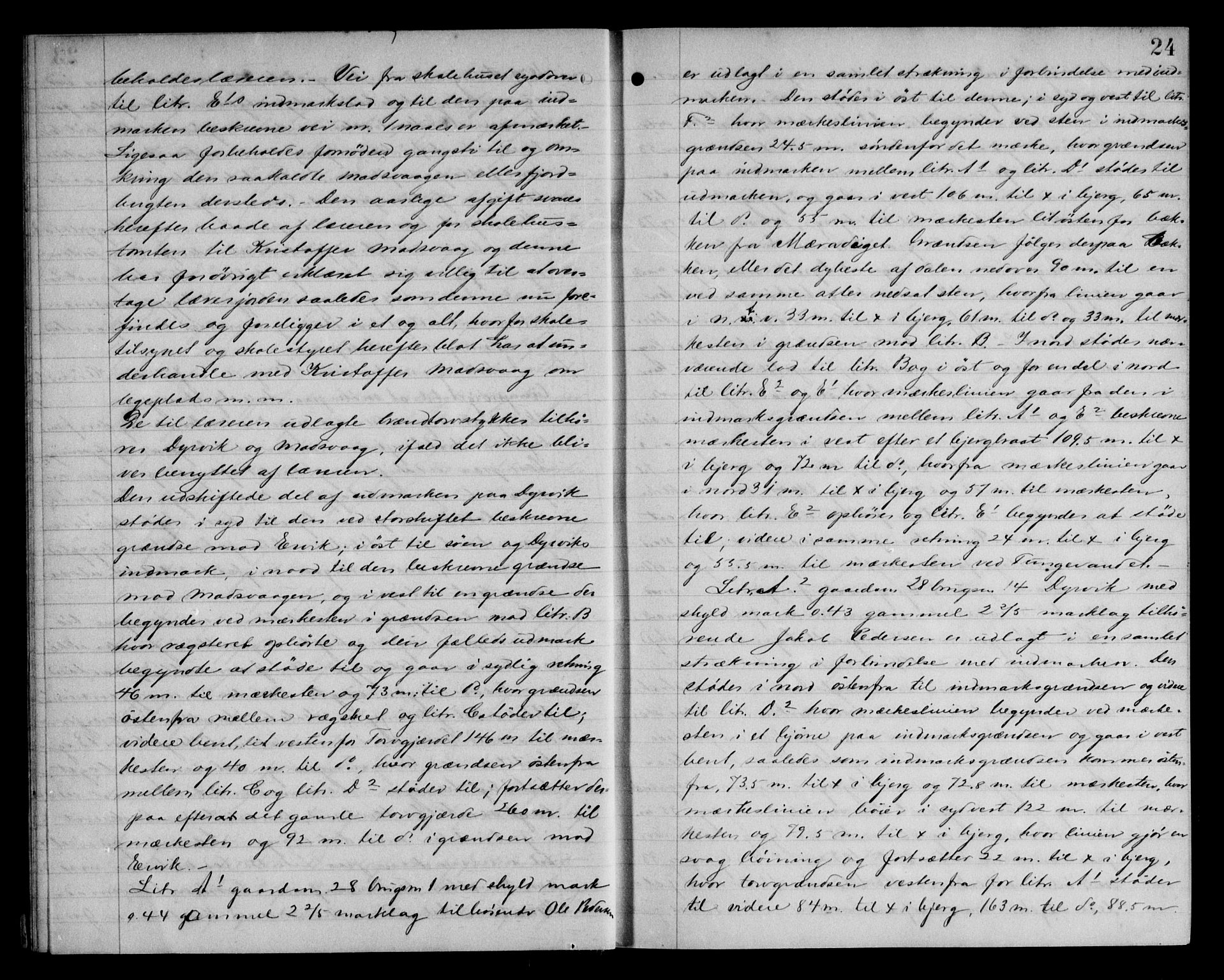 Fosen sorenskriveri, AV/SAT-A-1107/1/2/2C/L0039: Mortgage book no. 30, 1905-1906, p. 24