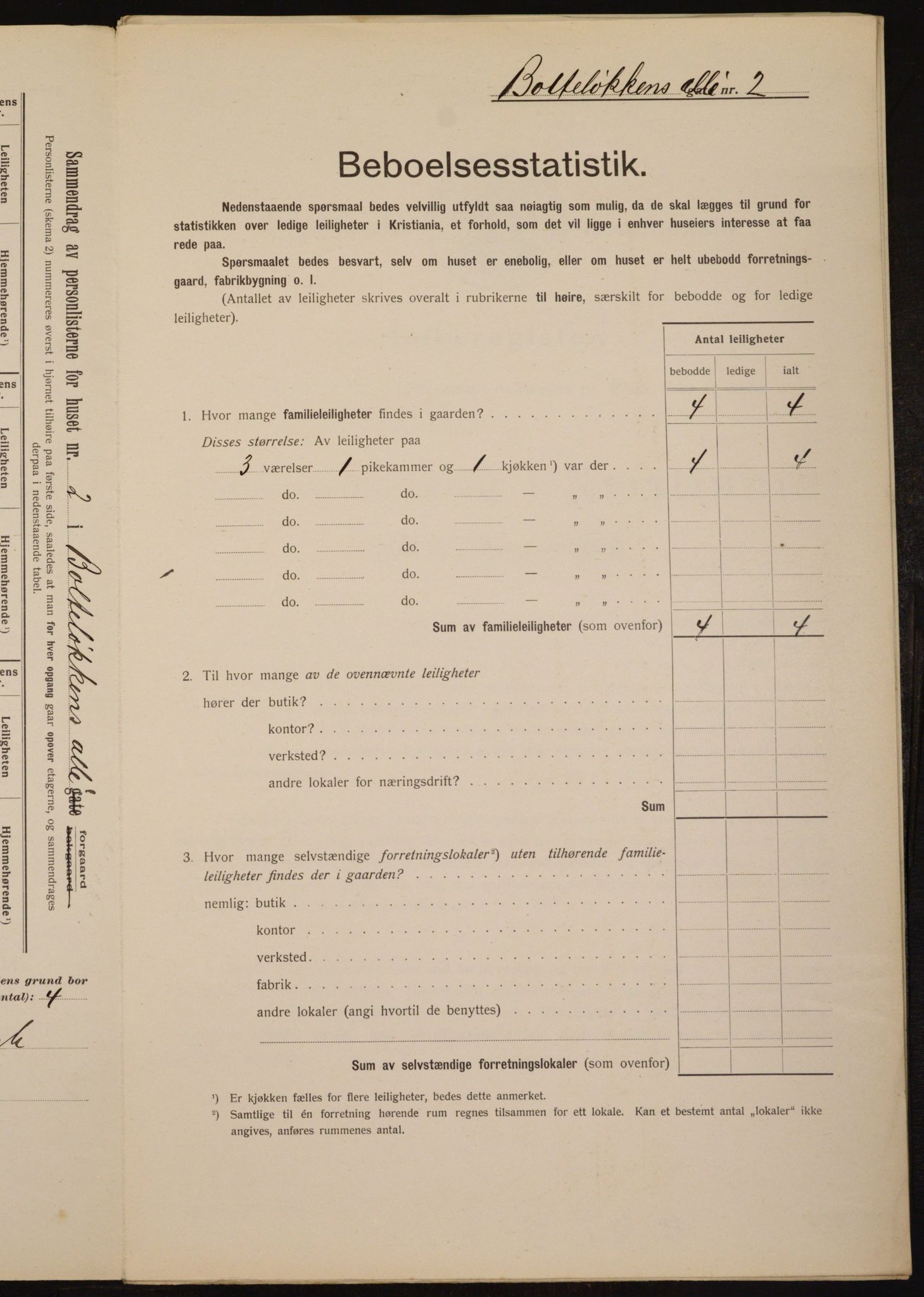 OBA, Municipal Census 1912 for Kristiania, 1912, p. 7471