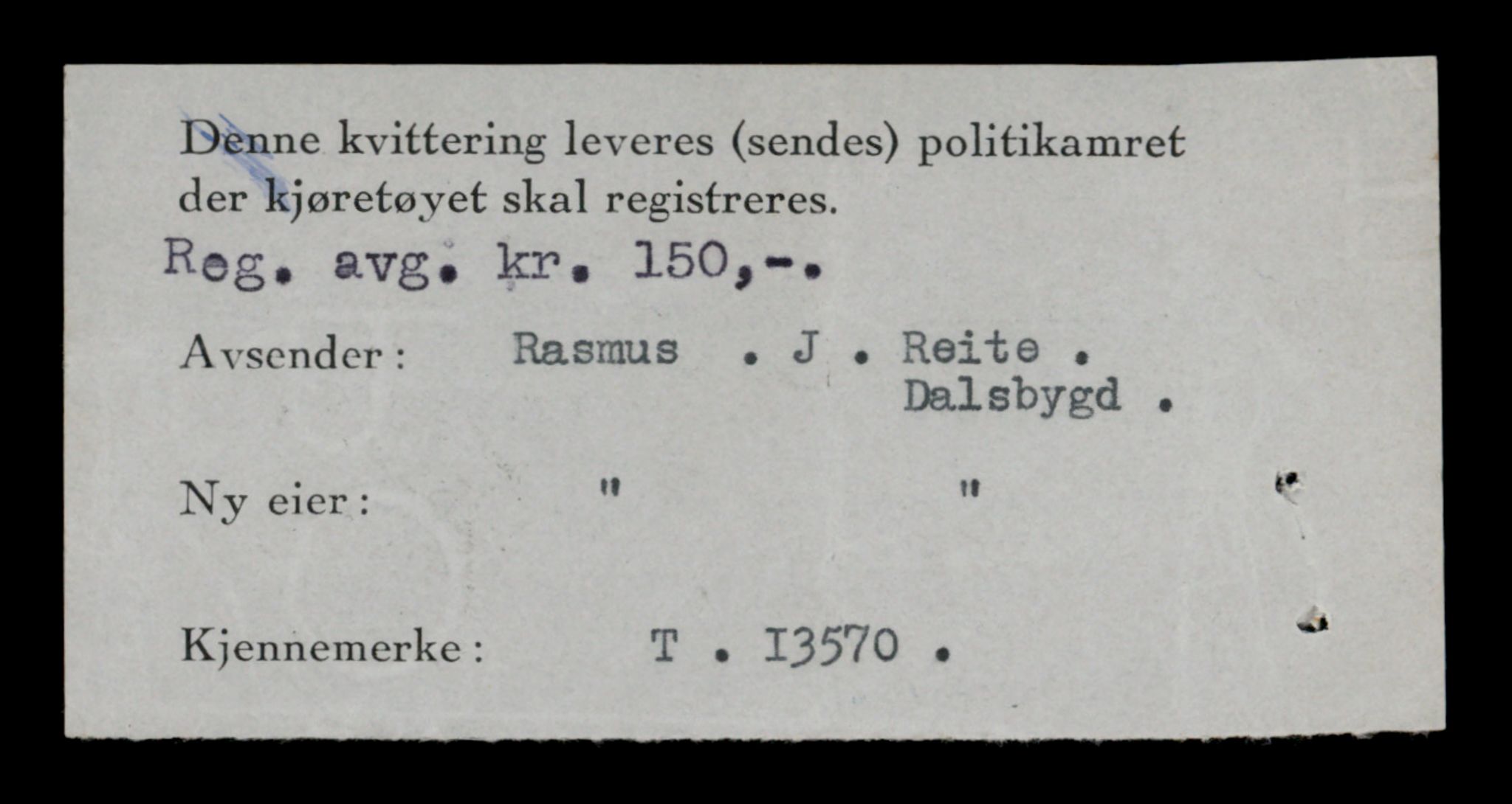 Møre og Romsdal vegkontor - Ålesund trafikkstasjon, AV/SAT-A-4099/F/Fe/L0040: Registreringskort for kjøretøy T 13531 - T 13709, 1927-1998, p. 736