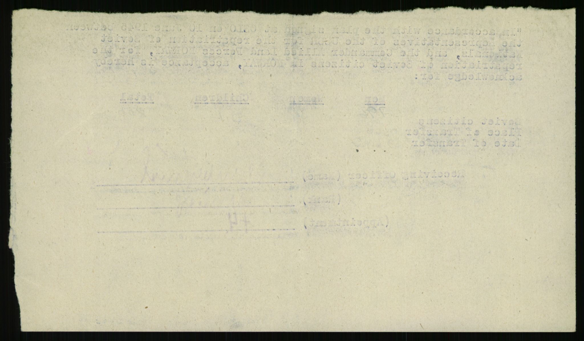 Flyktnings- og fangedirektoratet, Repatrieringskontoret, AV/RA-S-1681/D/Db/L0020: Displaced Persons (DPs) og sivile tyskere, 1945-1948, p. 586