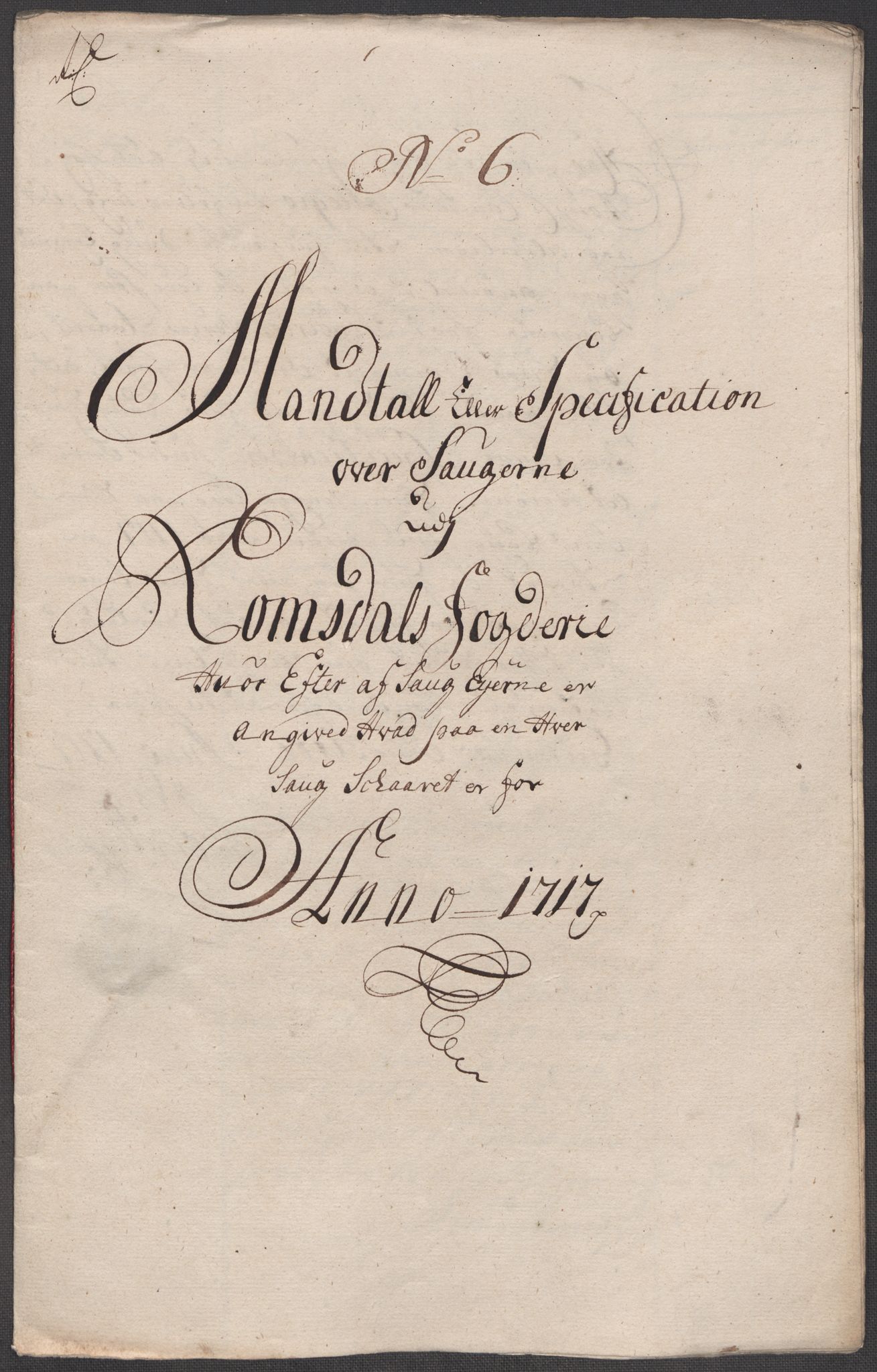 Rentekammeret inntil 1814, Reviderte regnskaper, Fogderegnskap, RA/EA-4092/R55/L3664: Fogderegnskap Romsdal, 1717, p. 93