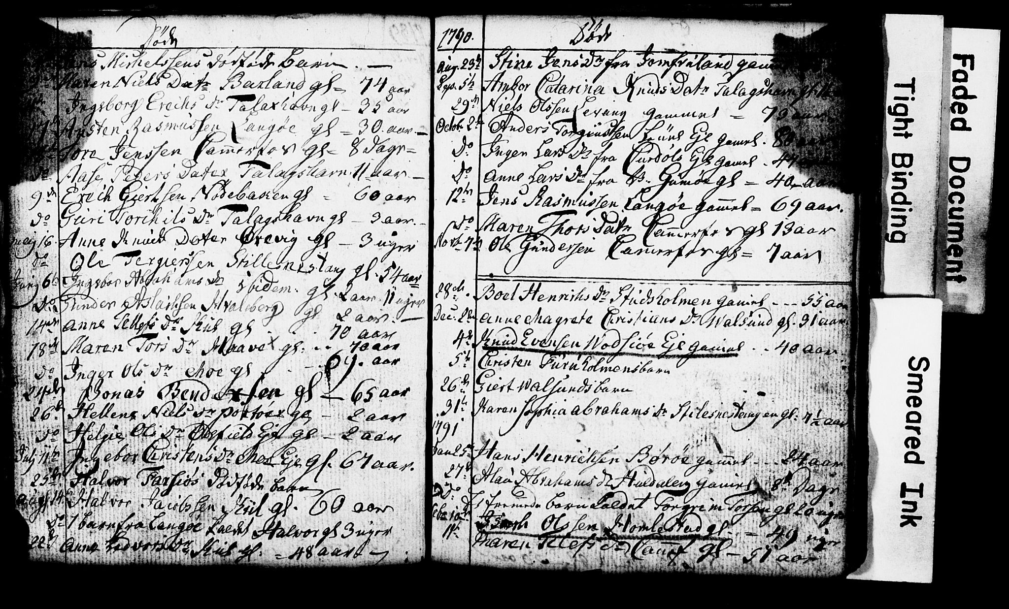 Sannidal kirkebøker, AV/SAKO-A-296/G/Ga/L0001: Parish register (copy) no. 1, 1782-1816