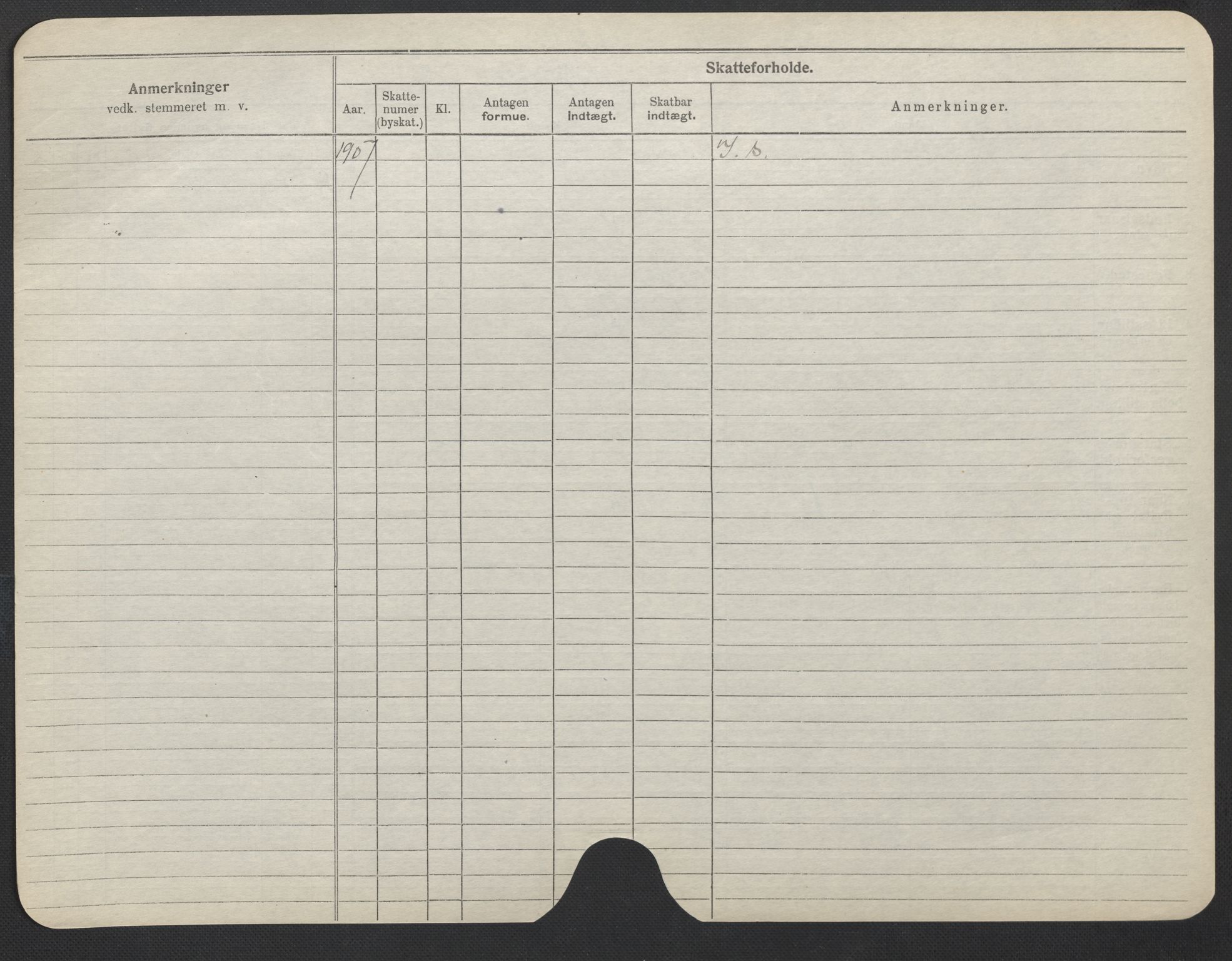 Oslo folkeregister, Registerkort, AV/SAO-A-11715/F/Fa/Fac/L0022: Kvinner, 1906-1914, p. 733b