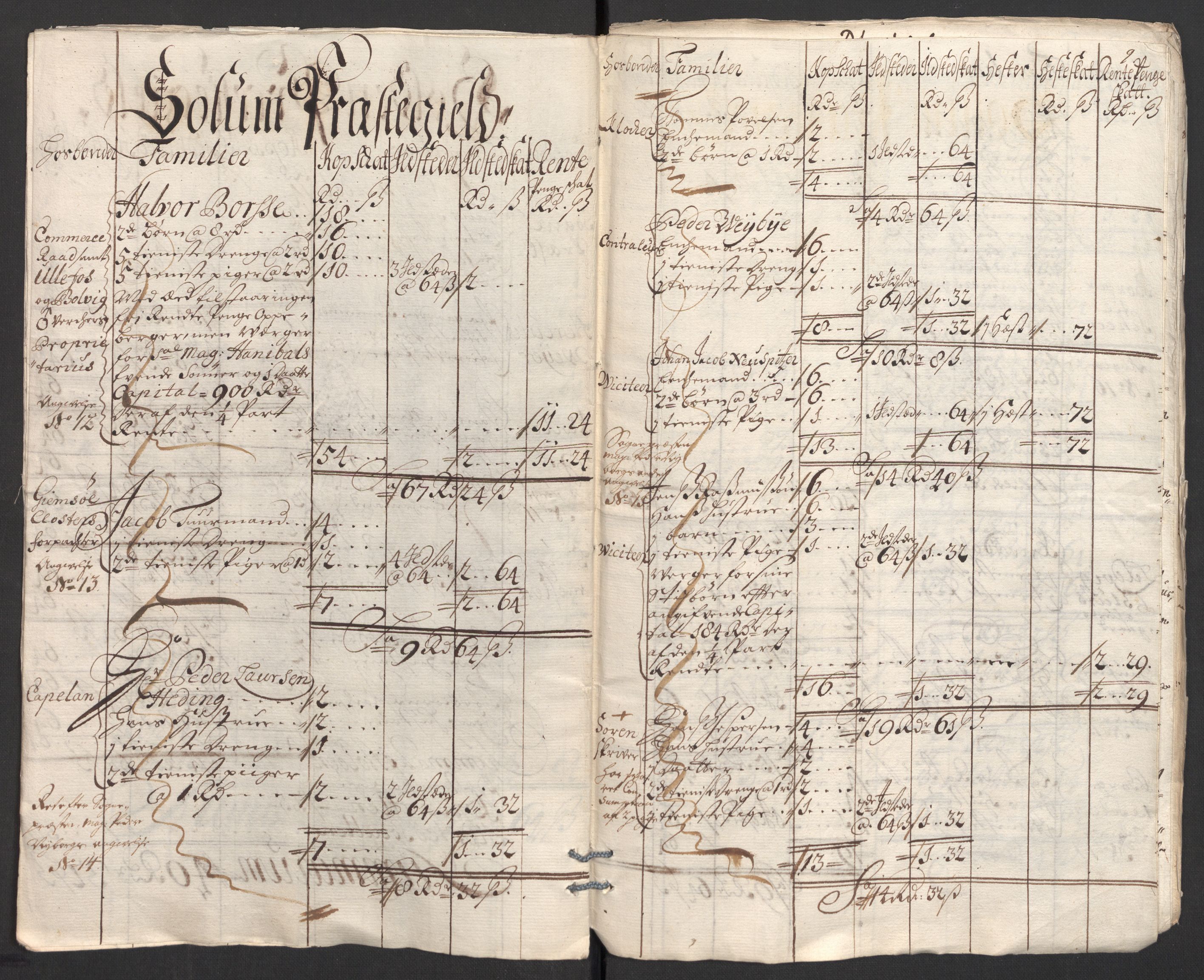 Rentekammeret inntil 1814, Reviderte regnskaper, Fogderegnskap, AV/RA-EA-4092/R36/L2104: Fogderegnskap Øvre og Nedre Telemark og Bamble, 1700, p. 46