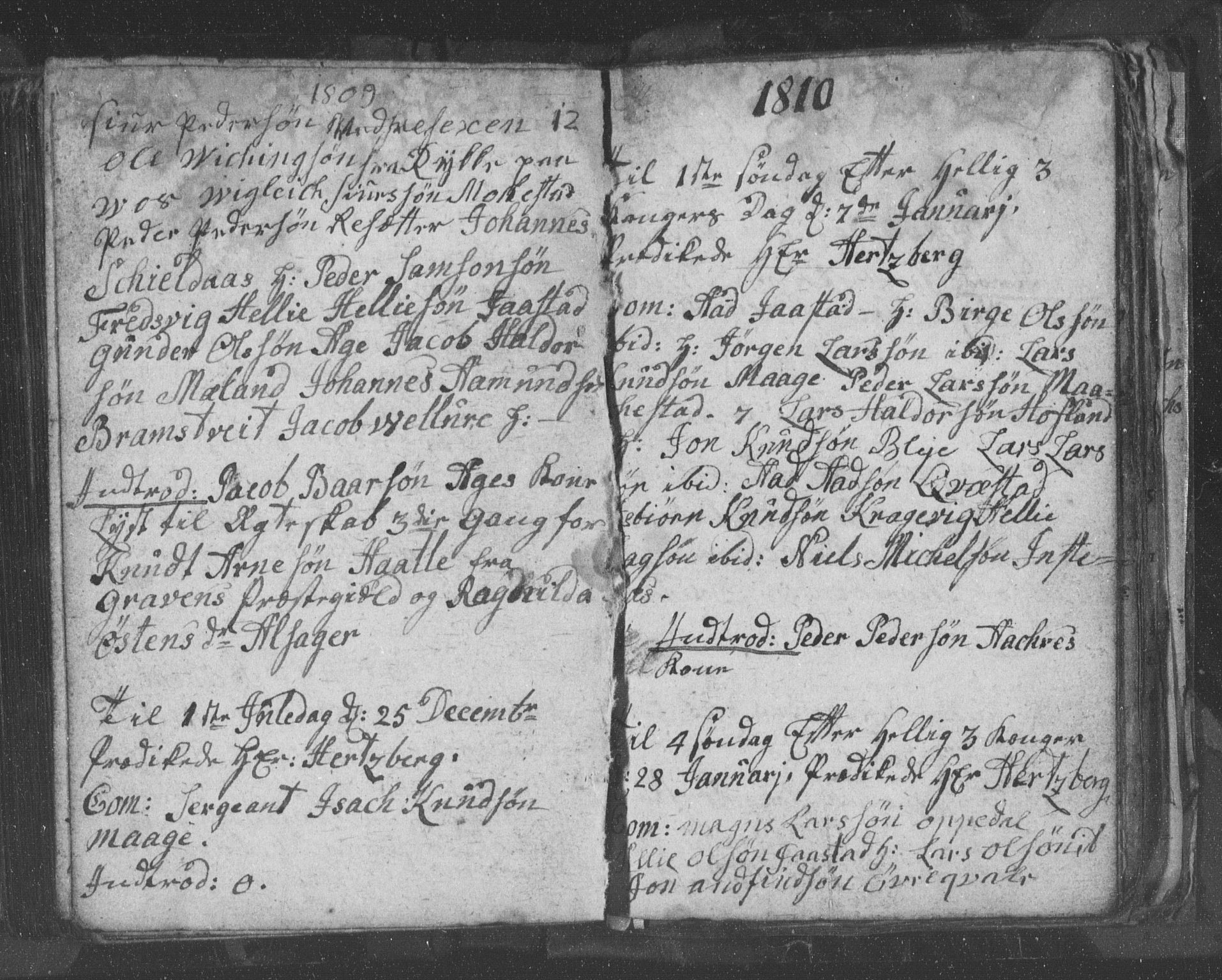 Ullensvang sokneprestembete, SAB/A-78701/H/Hab: Parish register (copy) no. B 8, 1804-1811