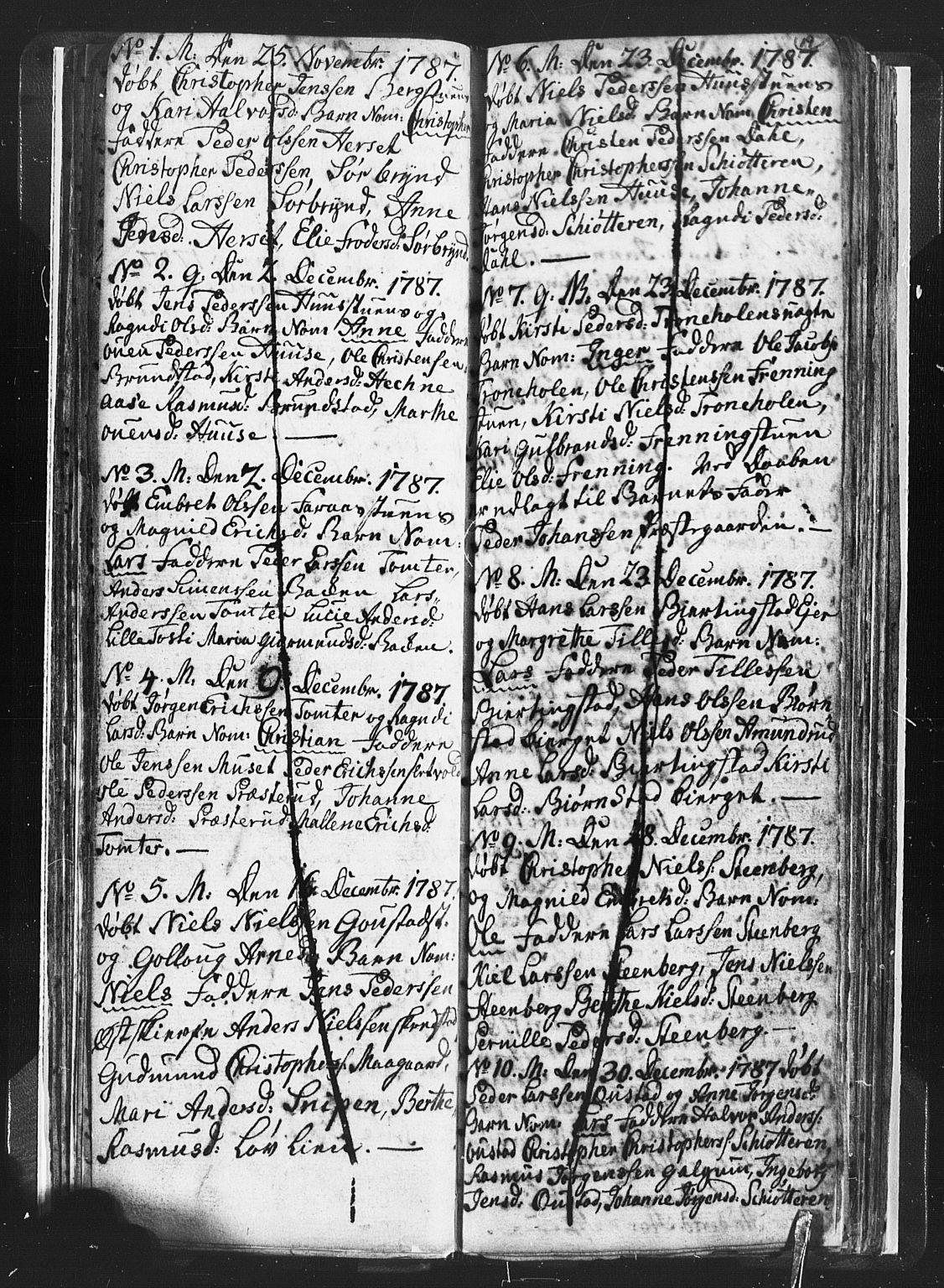 Romedal prestekontor, SAH/PREST-004/L/L0001: Parish register (copy) no. 1, 1785-1794, p. 19