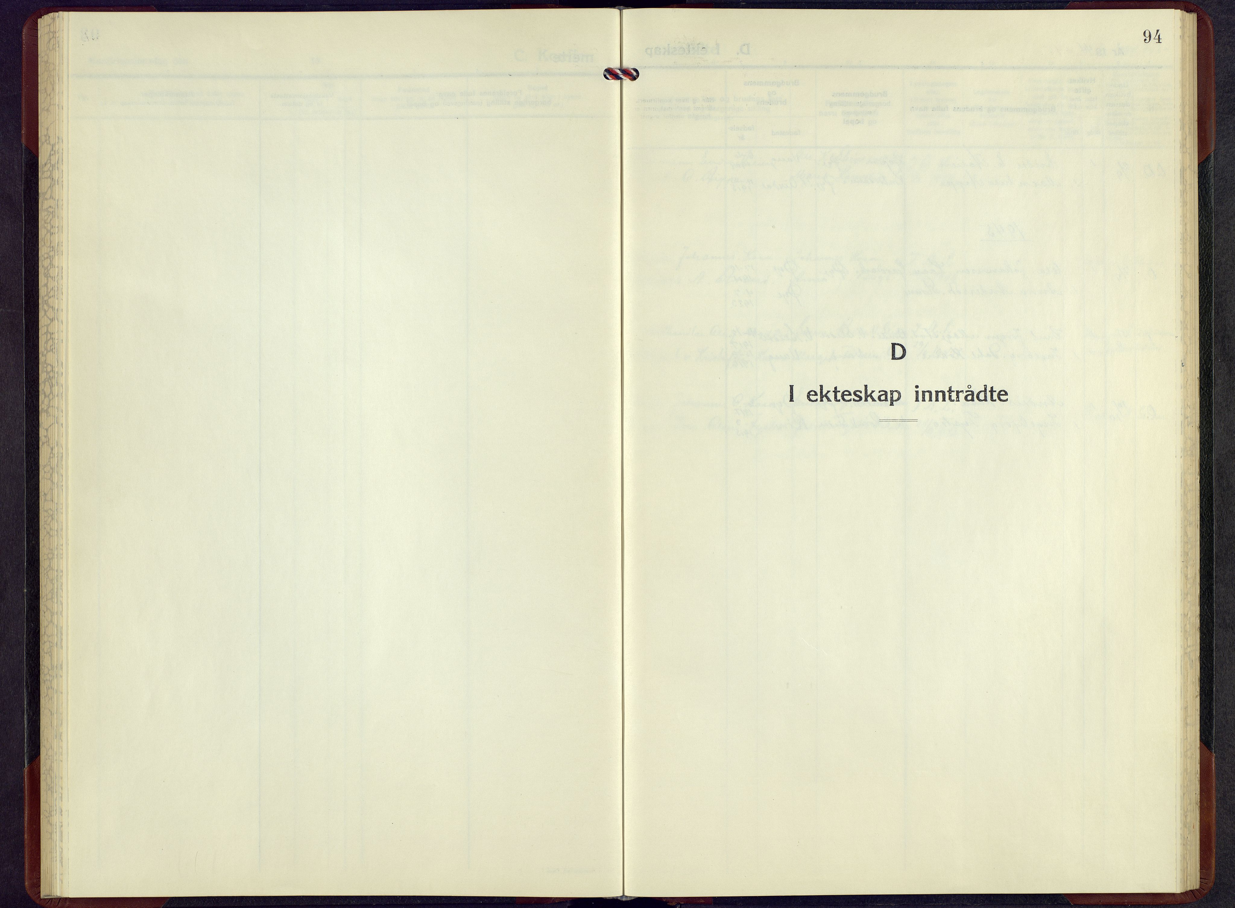 Vang prestekontor, Valdres, SAH/PREST-140/H/Hb/L0010: Parish register (copy) no. 10, 1945-1966, p. 94