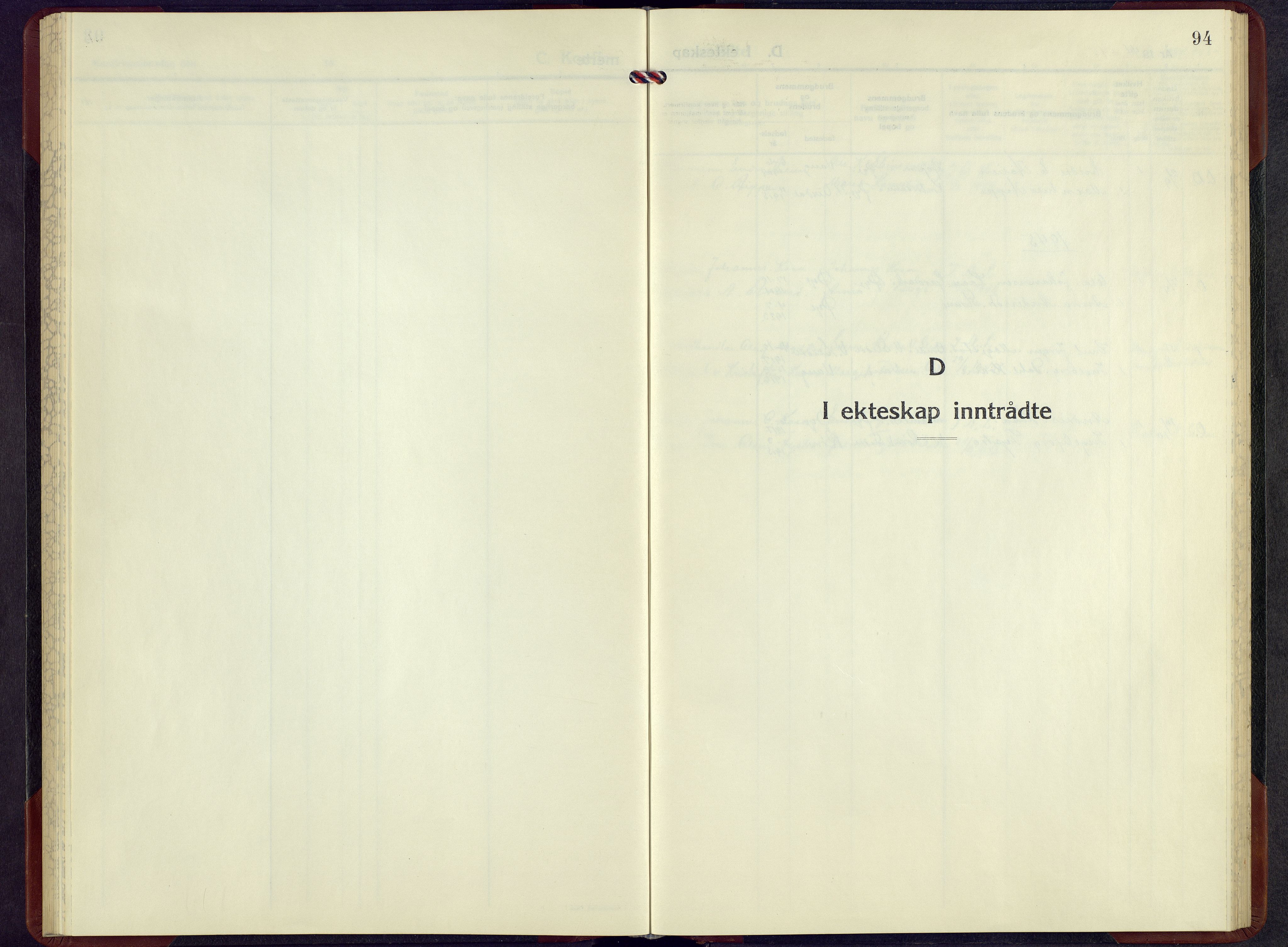 Vang prestekontor, Valdres, AV/SAH-PREST-140/H/Hb/L0010: Parish register (copy) no. 10, 1945-1966, p. 94
