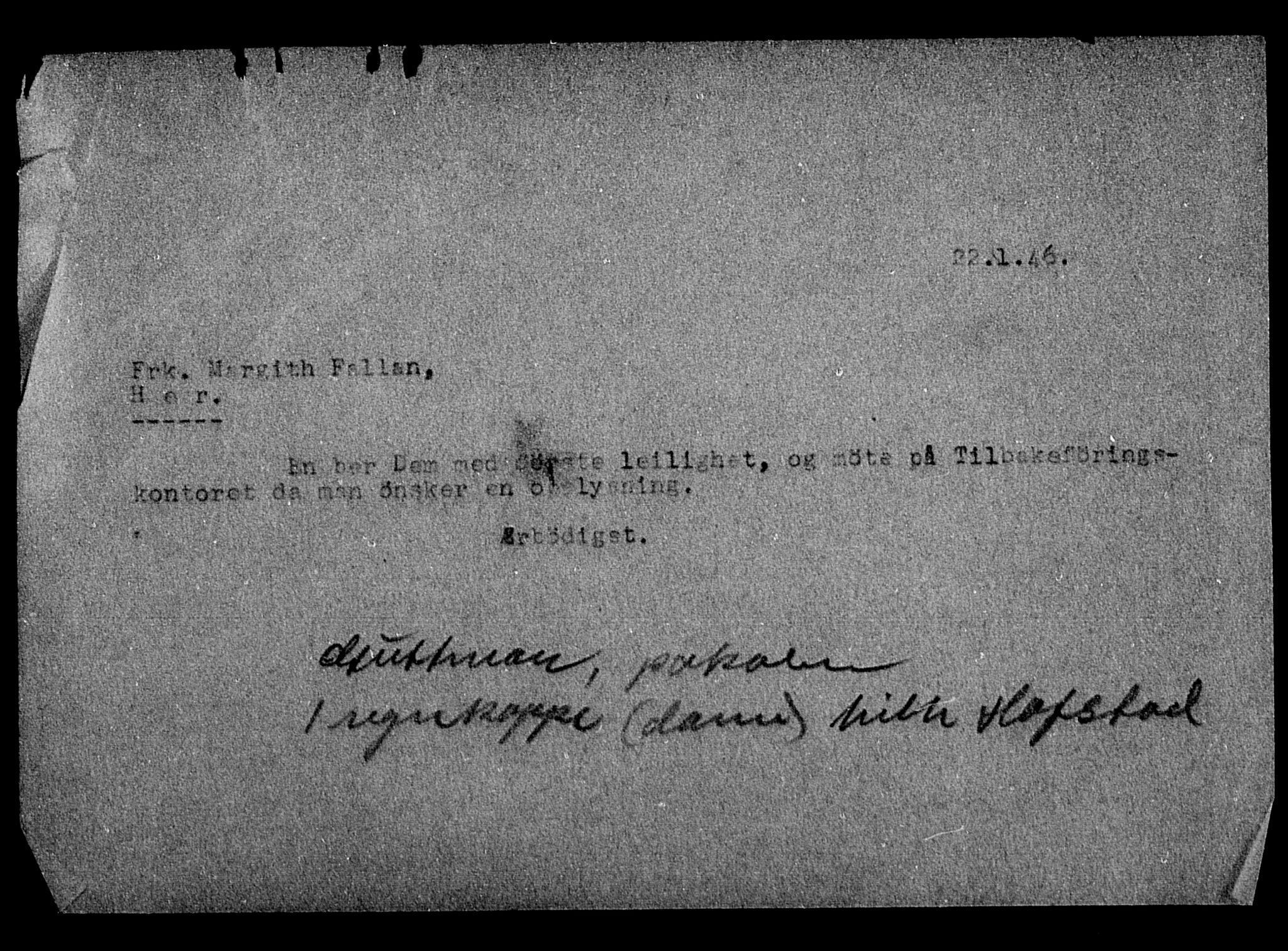 Justisdepartementet, Tilbakeføringskontoret for inndratte formuer, AV/RA-S-1564/H/Hc/Hca/L0896: --, 1945-1947, p. 81