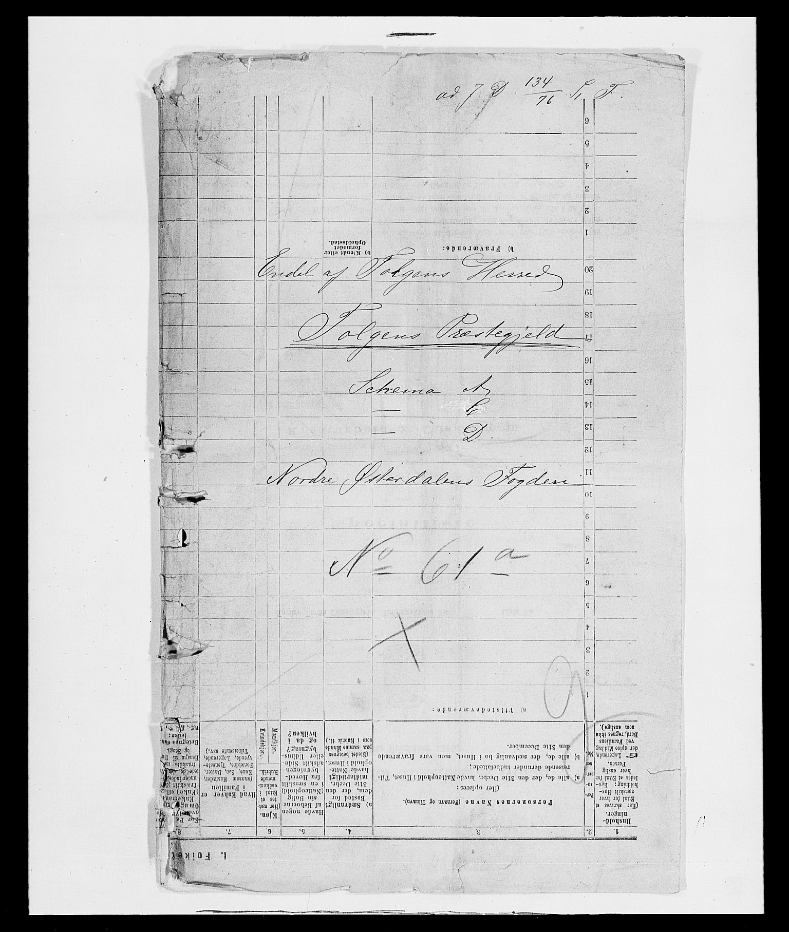 SAH, 1875 census for 0436P Tolga, 1875, p. 102