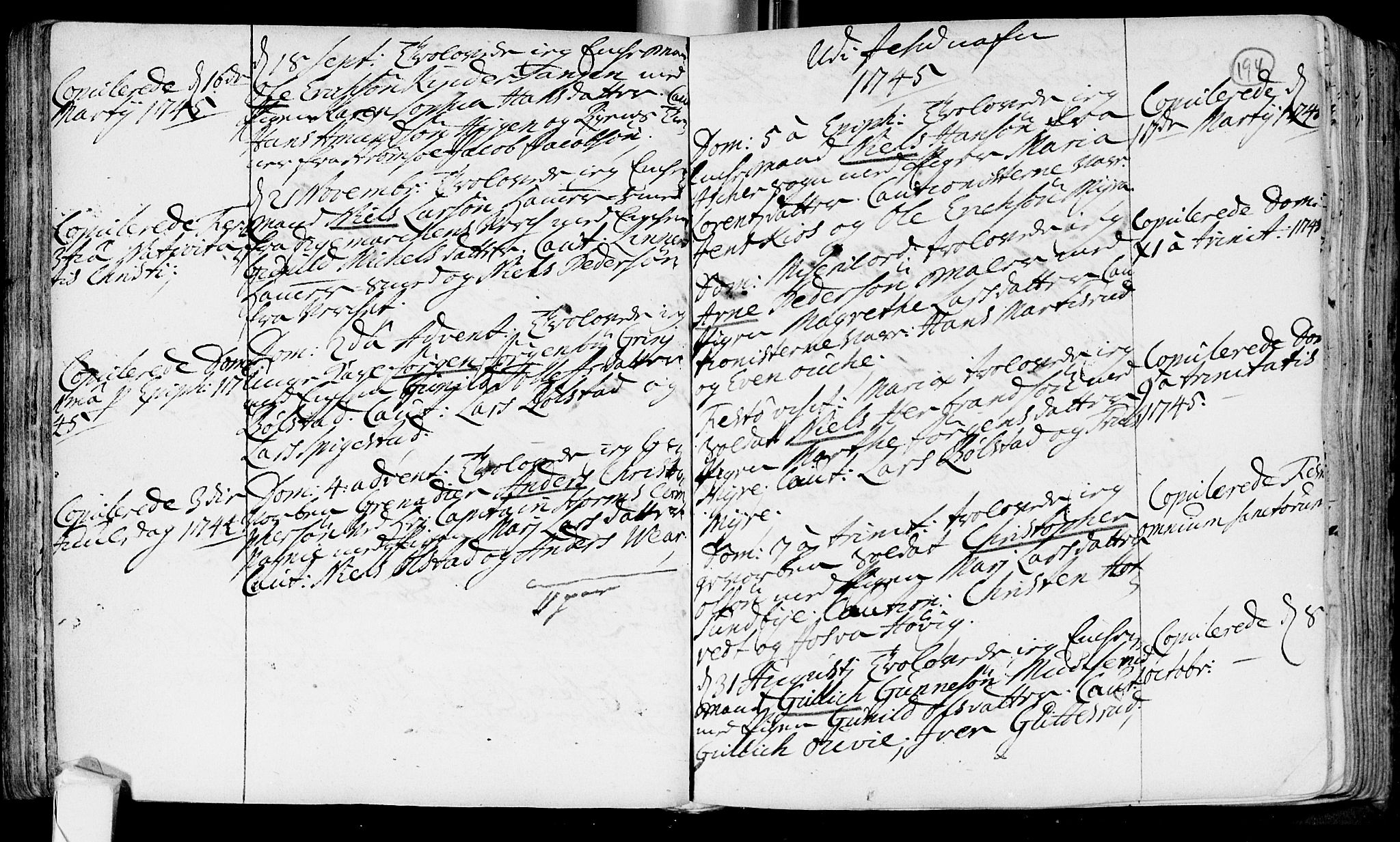 Røyken kirkebøker, AV/SAKO-A-241/F/Fa/L0002: Parish register (official) no. 2, 1731-1782, p. 194
