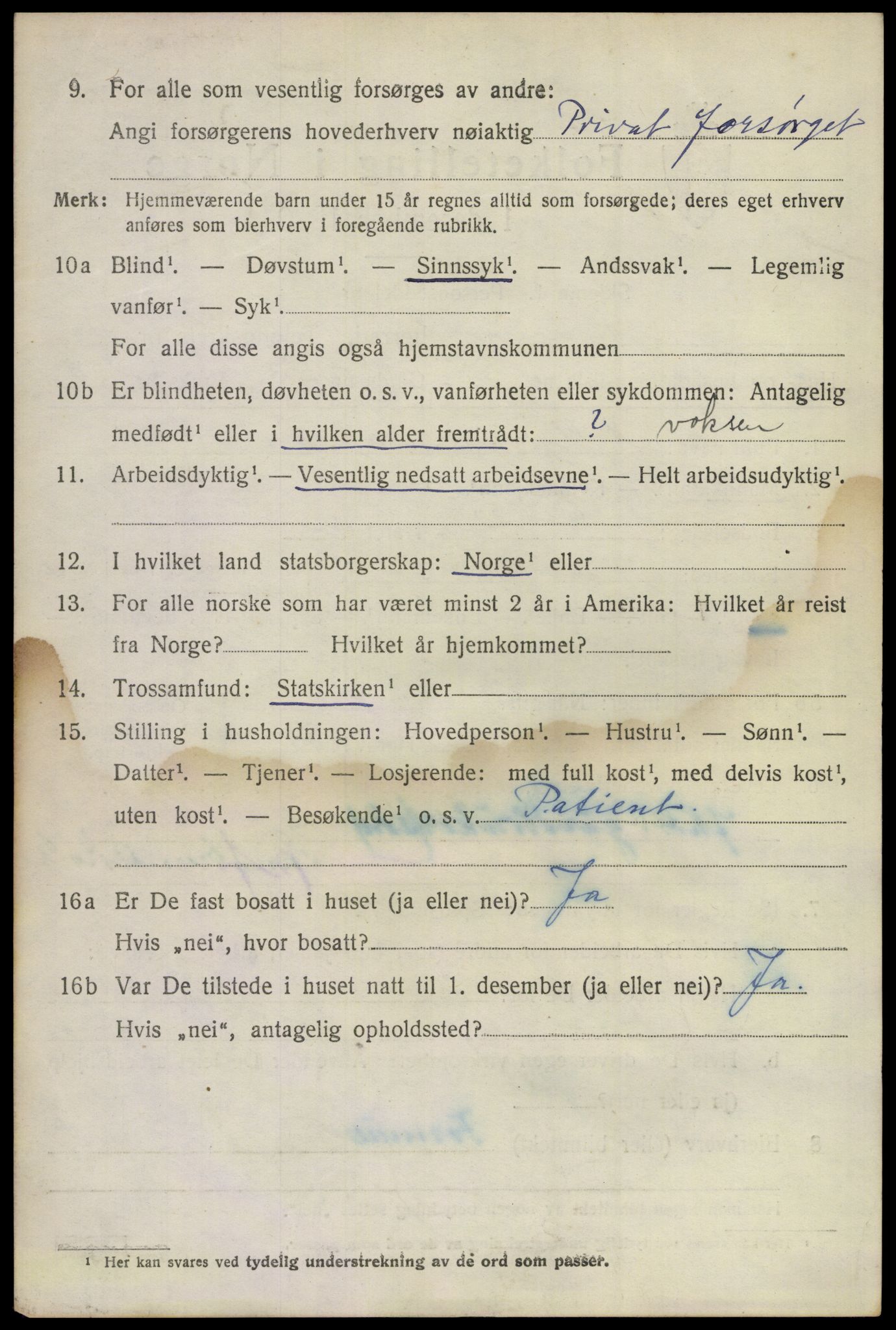 SAKO, 1920 census for Hurum, 1920, p. 12641