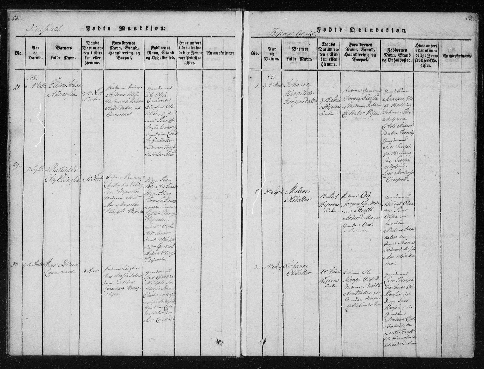 Ministerialprotokoller, klokkerbøker og fødselsregistre - Nordland, SAT/A-1459/805/L0096: Parish register (official) no. 805A03, 1820-1837, p. 22-23