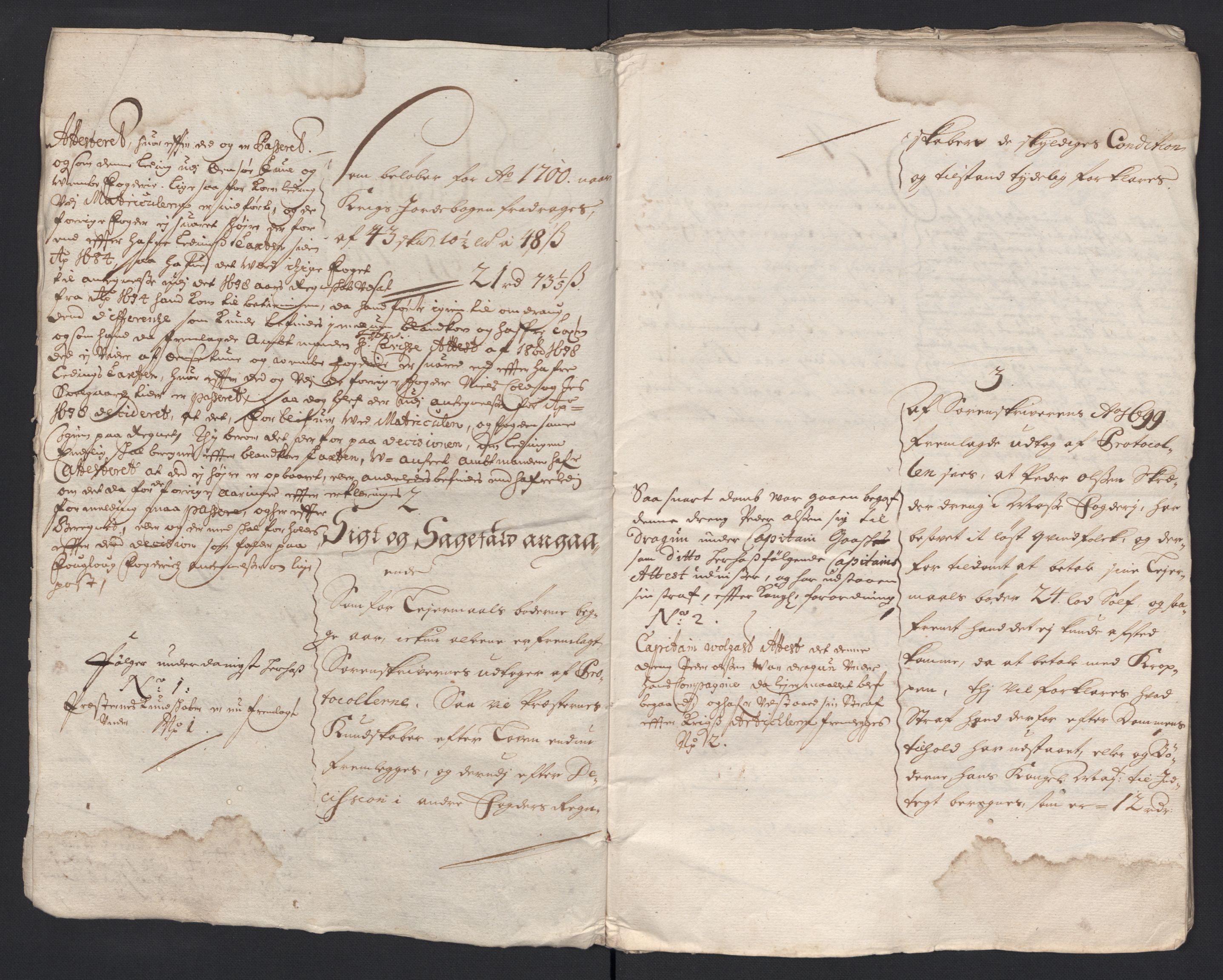 Rentekammeret inntil 1814, Reviderte regnskaper, Fogderegnskap, AV/RA-EA-4092/R04/L0129: Fogderegnskap Moss, Onsøy, Tune, Veme og Åbygge, 1700, p. 497