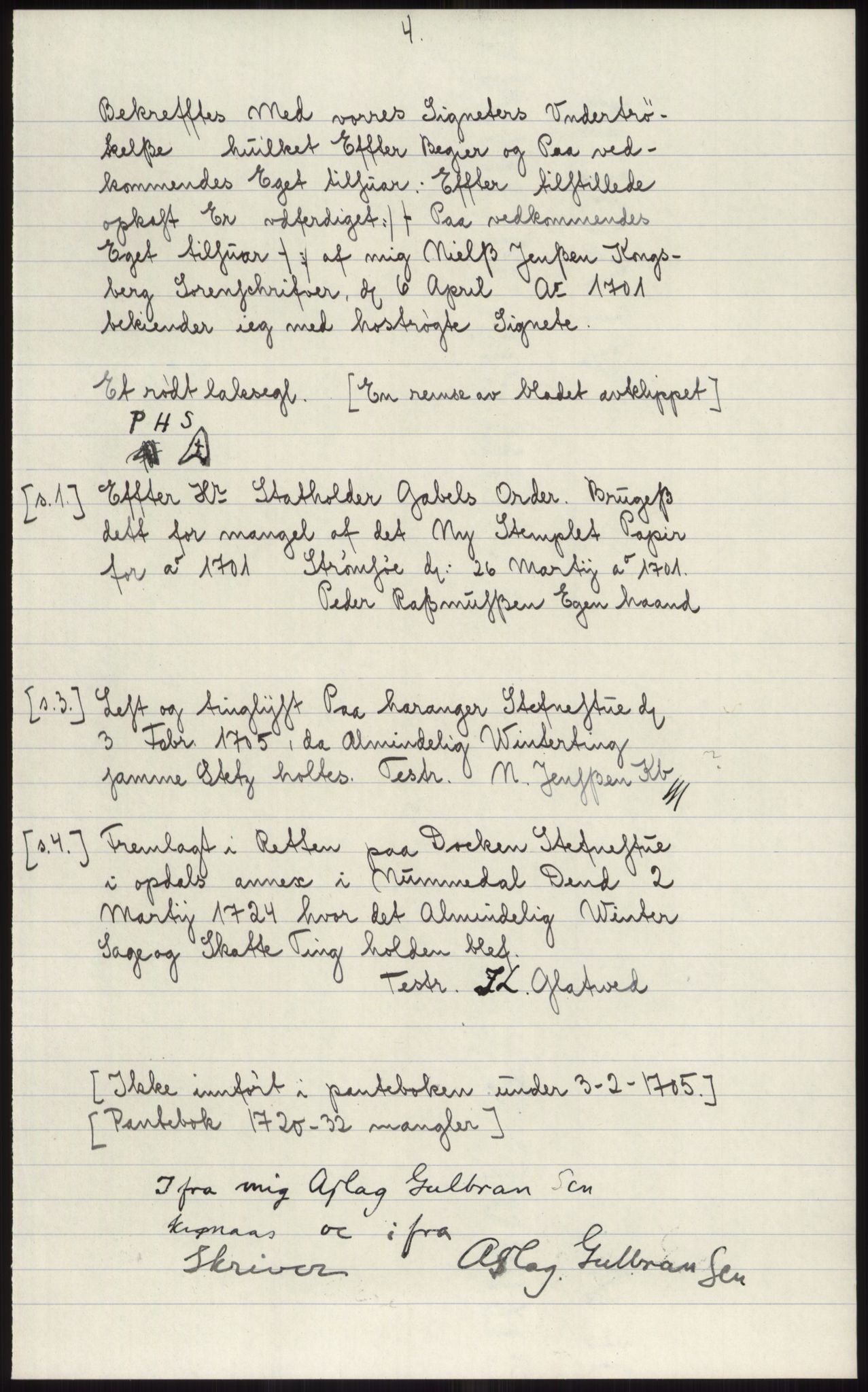 Samlinger til kildeutgivelse, Diplomavskriftsamlingen, AV/RA-EA-4053/H/Ha, p. 849