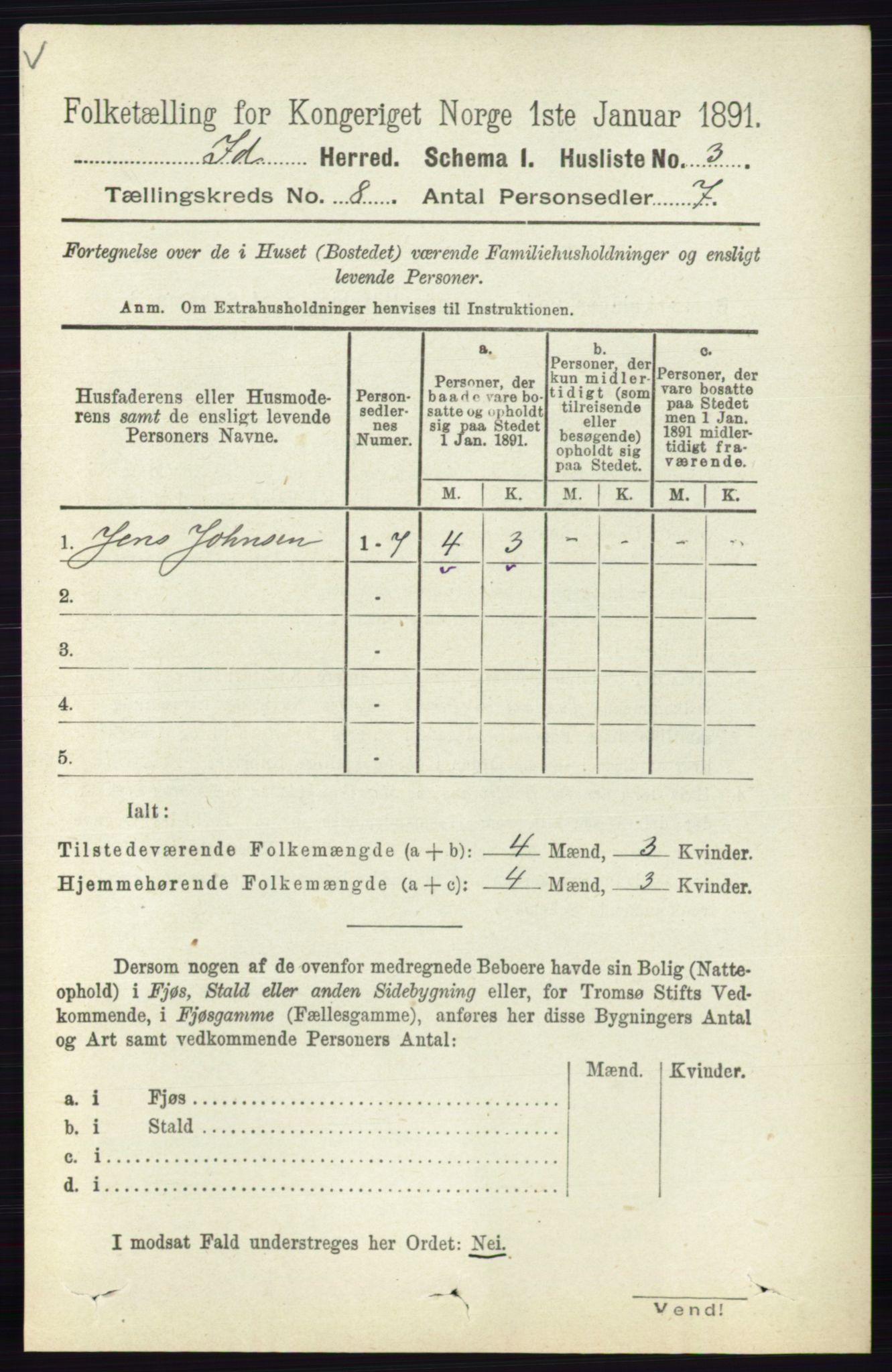 RA, 1891 census for 0117 Idd, 1891, p. 4669