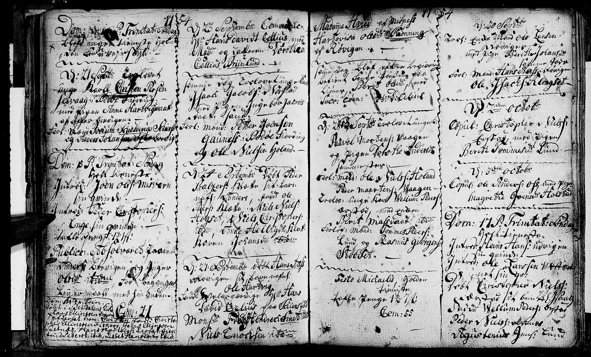 Ministerialprotokoller, klokkerbøker og fødselsregistre - Nordland, AV/SAT-A-1459/852/L0734: Parish register (official) no. 852A04, 1747-1767