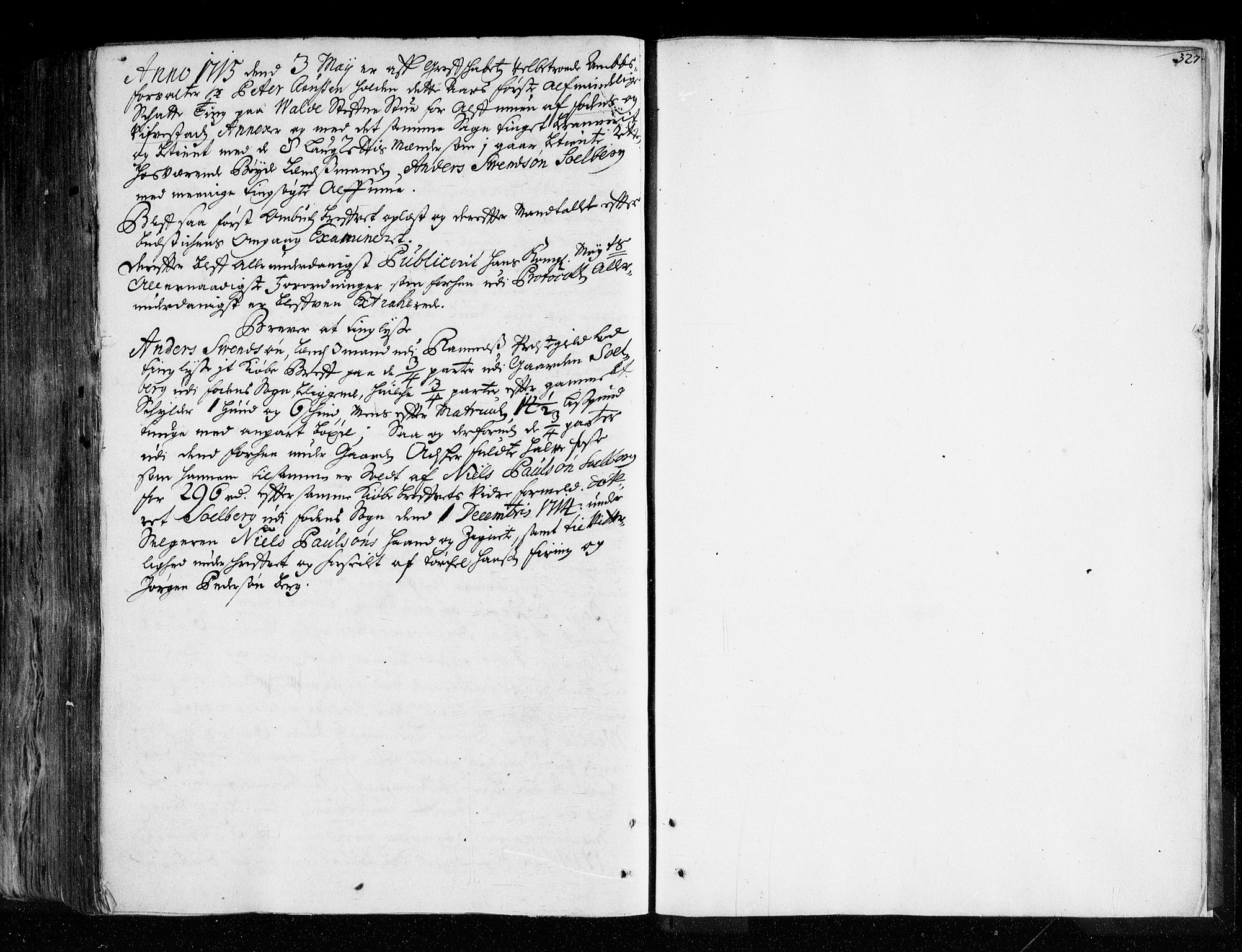 Søndre Jarlsberg sorenskriveri, AV/SAKO-A-129/F/Fa/L0008: Tingbok, 1712-1715, p. 327