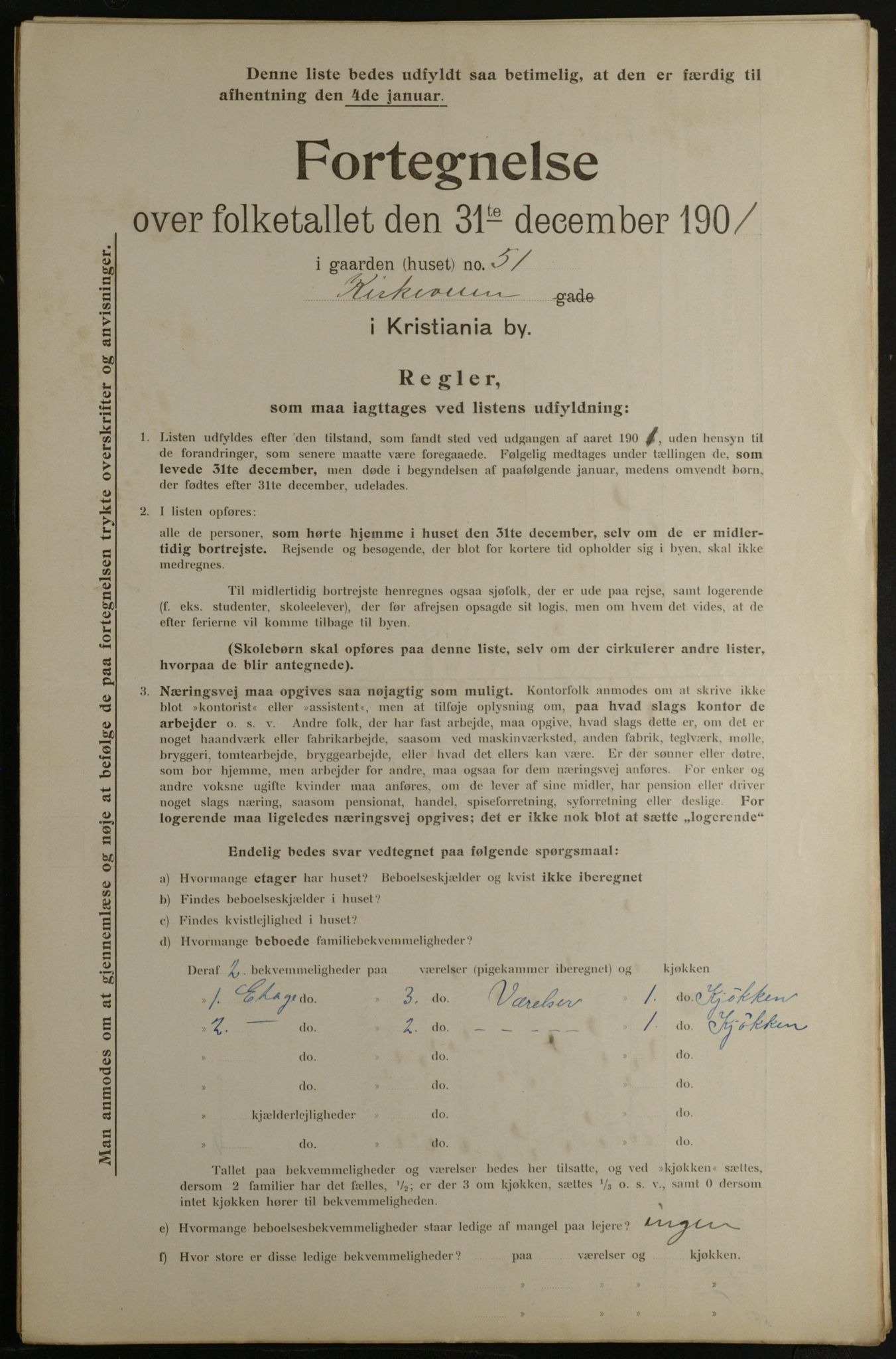 OBA, Municipal Census 1901 for Kristiania, 1901, p. 7941