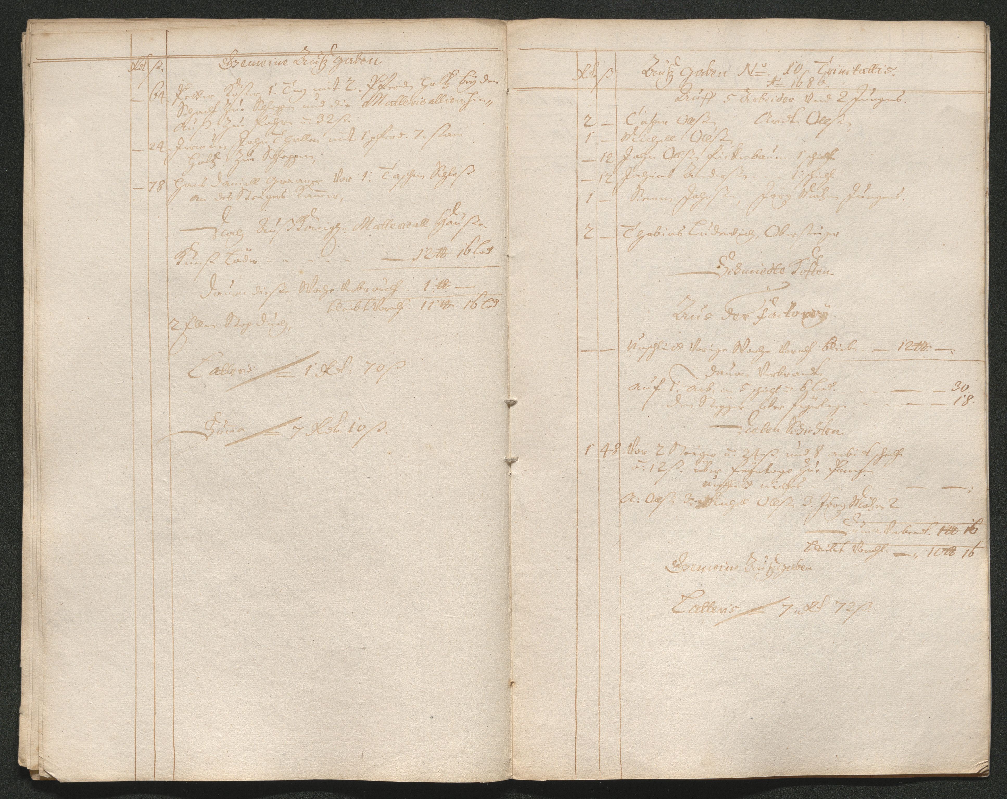 Kongsberg Sølvverk 1623-1816, AV/SAKO-EA-3135/001/D/Dc/Dcd/L0065: Utgiftsregnskap for gruver m.m. , 1687, p. 15