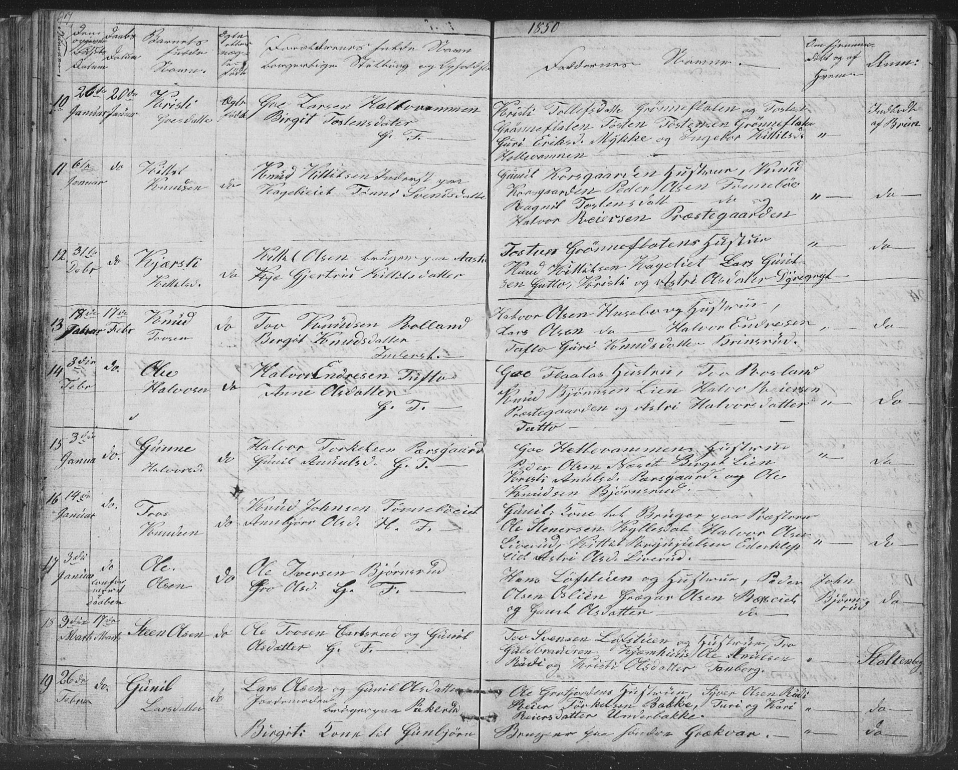 Nore kirkebøker, SAKO/A-238/F/Fc/L0002: Parish register (official) no. III 2, 1836-1861, p. 47