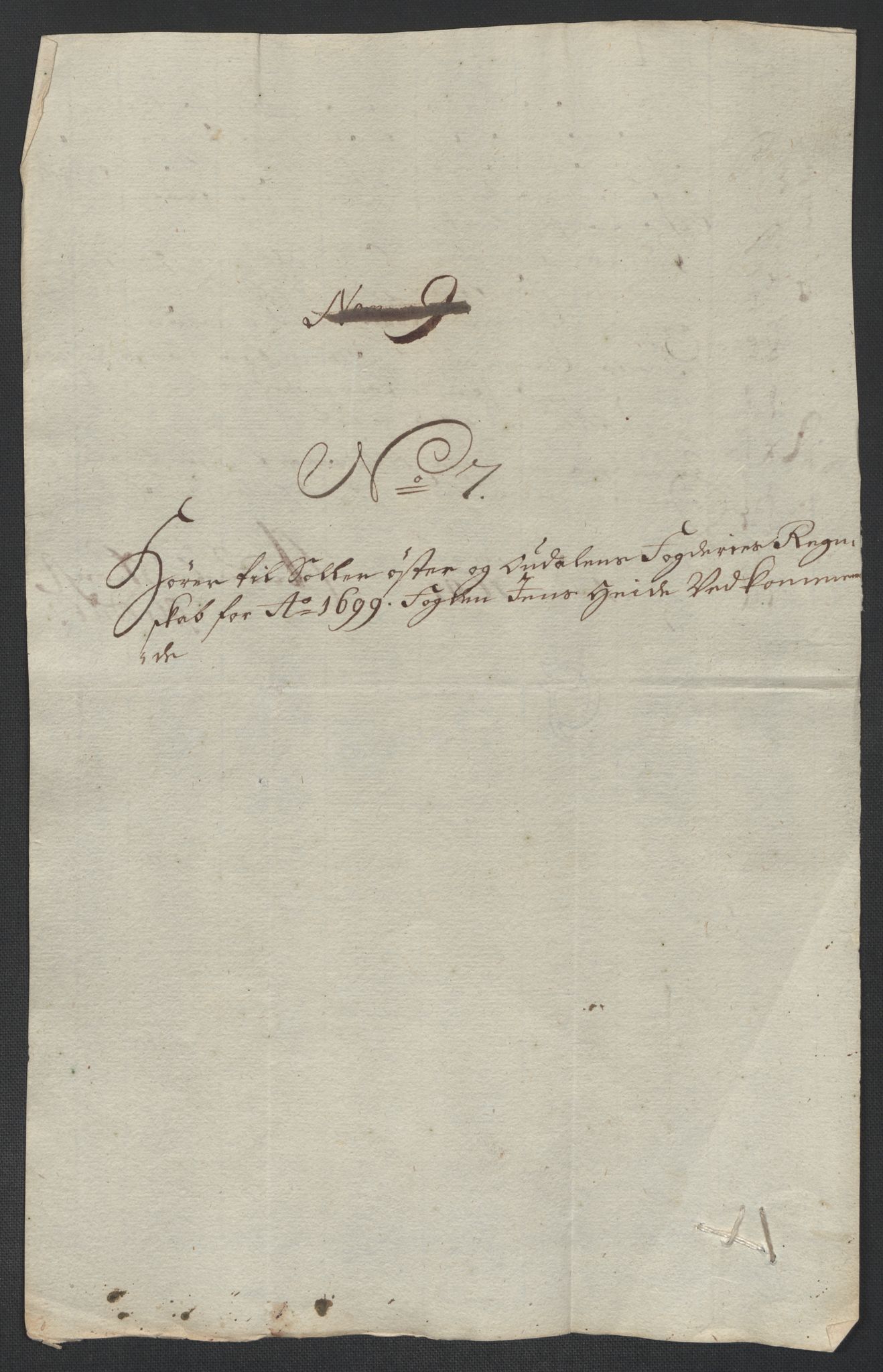 Rentekammeret inntil 1814, Reviderte regnskaper, Fogderegnskap, AV/RA-EA-4092/R13/L0837: Fogderegnskap Solør, Odal og Østerdal, 1699, p. 50