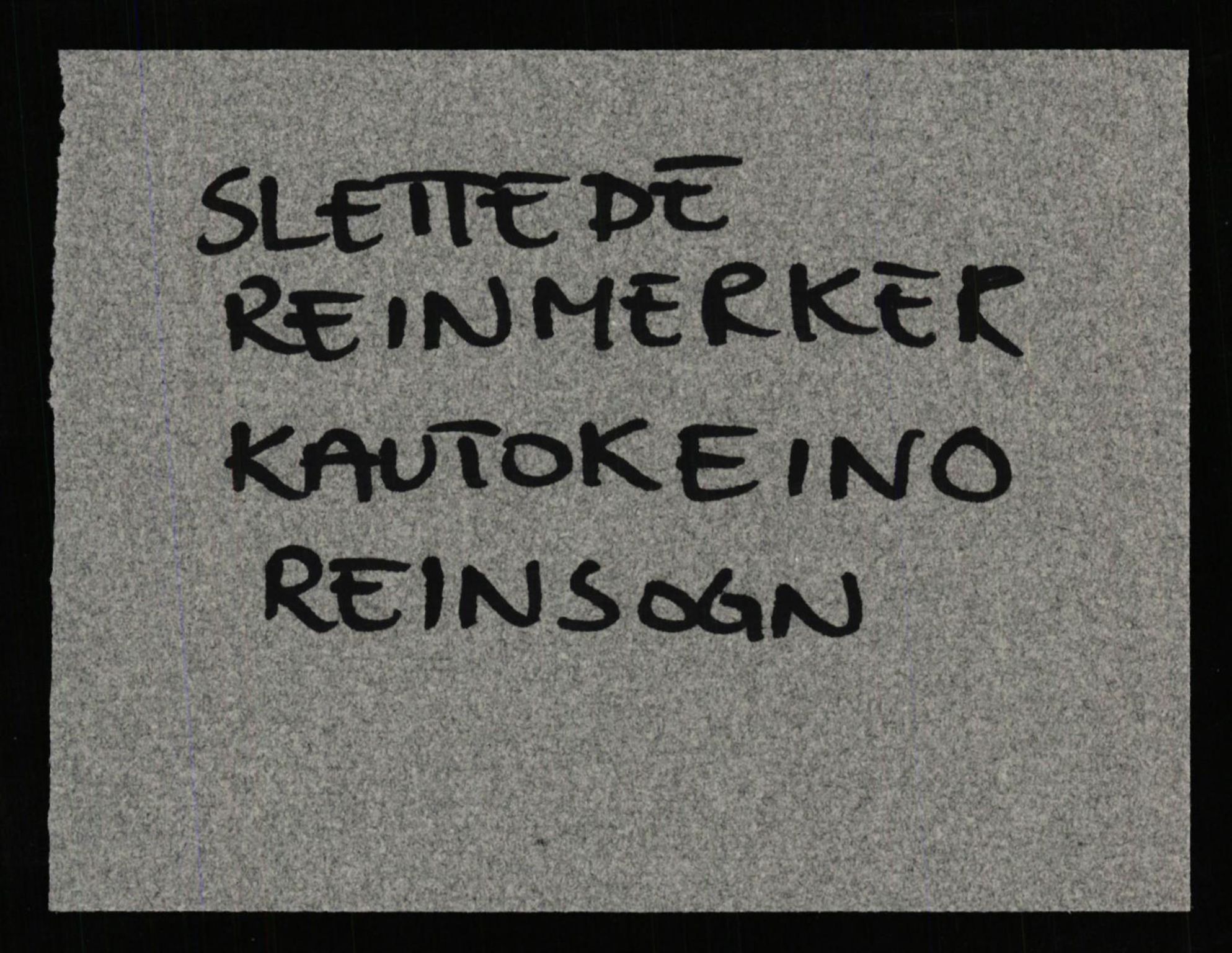 Lappefogden i Finnmark/Reindriftsforvaltningen Øst-Finnmark, AV/SATØ-S-1461/G/Ge/Gea/L0007: Slettede reinmerker: Karasjok, Kautokeino, Polmak og Varanger, 1934-1992, p. 522