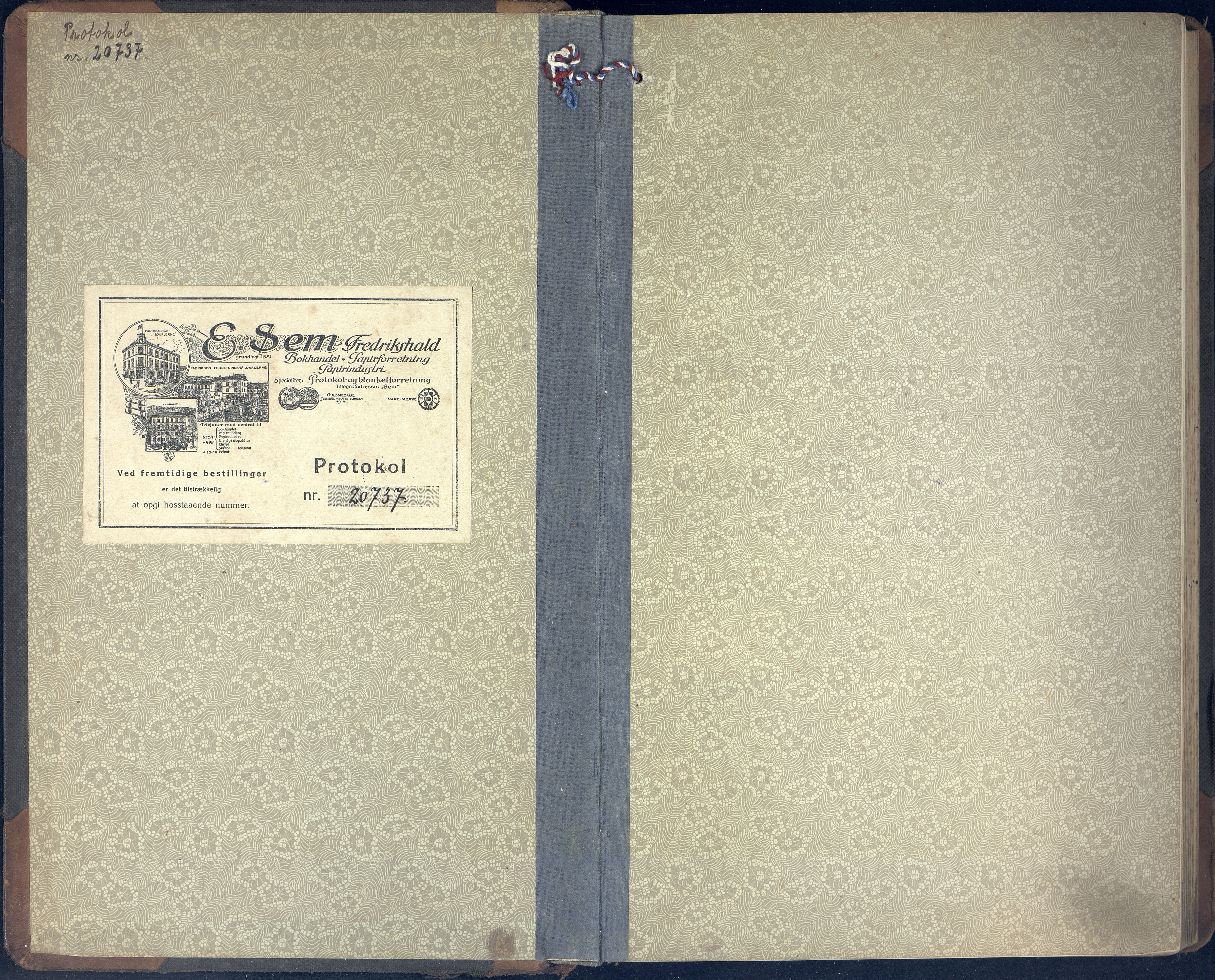 Grimstad kommune frem til 1971, AAMA/KA0904-PK/01/L0017: Møtebok, 1920-1923