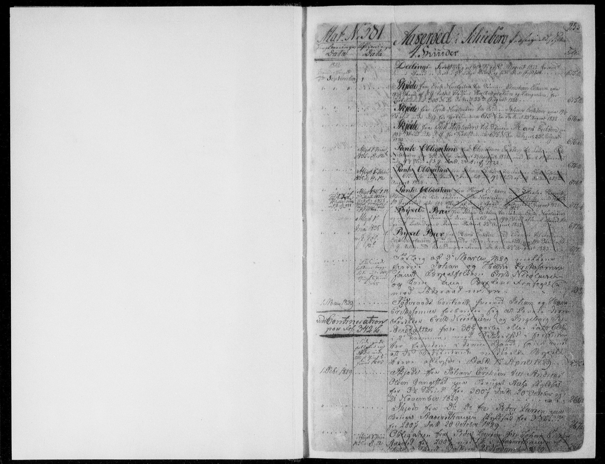 Idd og Marker sorenskriveri, SAO/A-10283/G/Ga/Gab/L0002b: Mortgage register no. I 2b, 1815-1860, p. 253