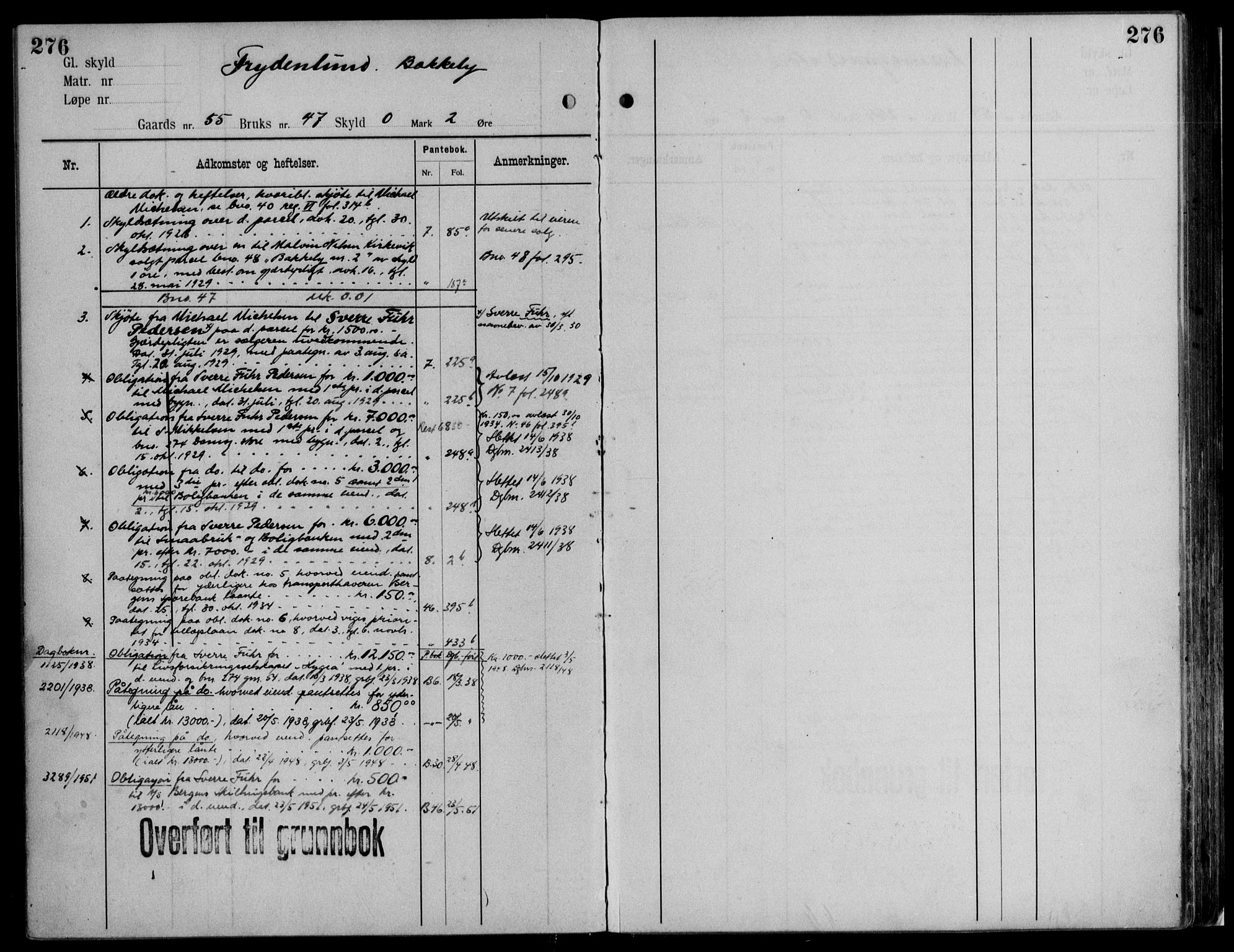 Midhordland sorenskriveri, AV/SAB-A-3001/1/G/Ga/Gab/L0116: Mortgage register no. II.A.b.116, p. 276