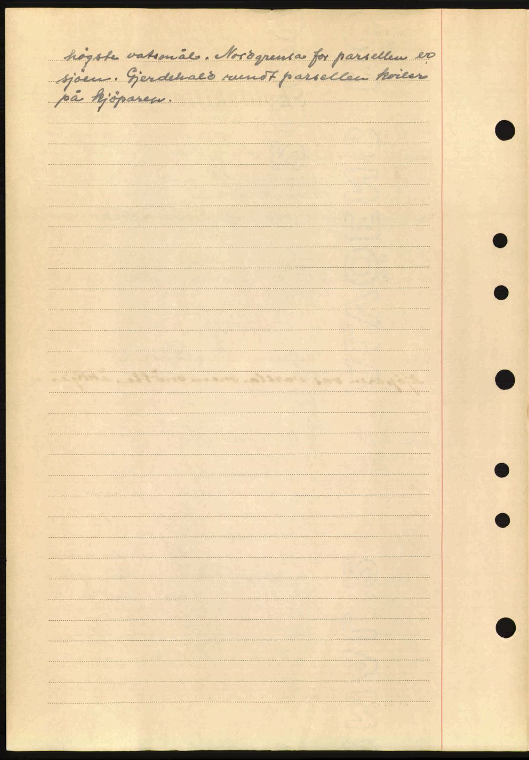 Nordre Sunnmøre sorenskriveri, SAT/A-0006/1/2/2C/2Ca: Mortgage book no. A11, 1941-1941, Diary no: : 775/1941