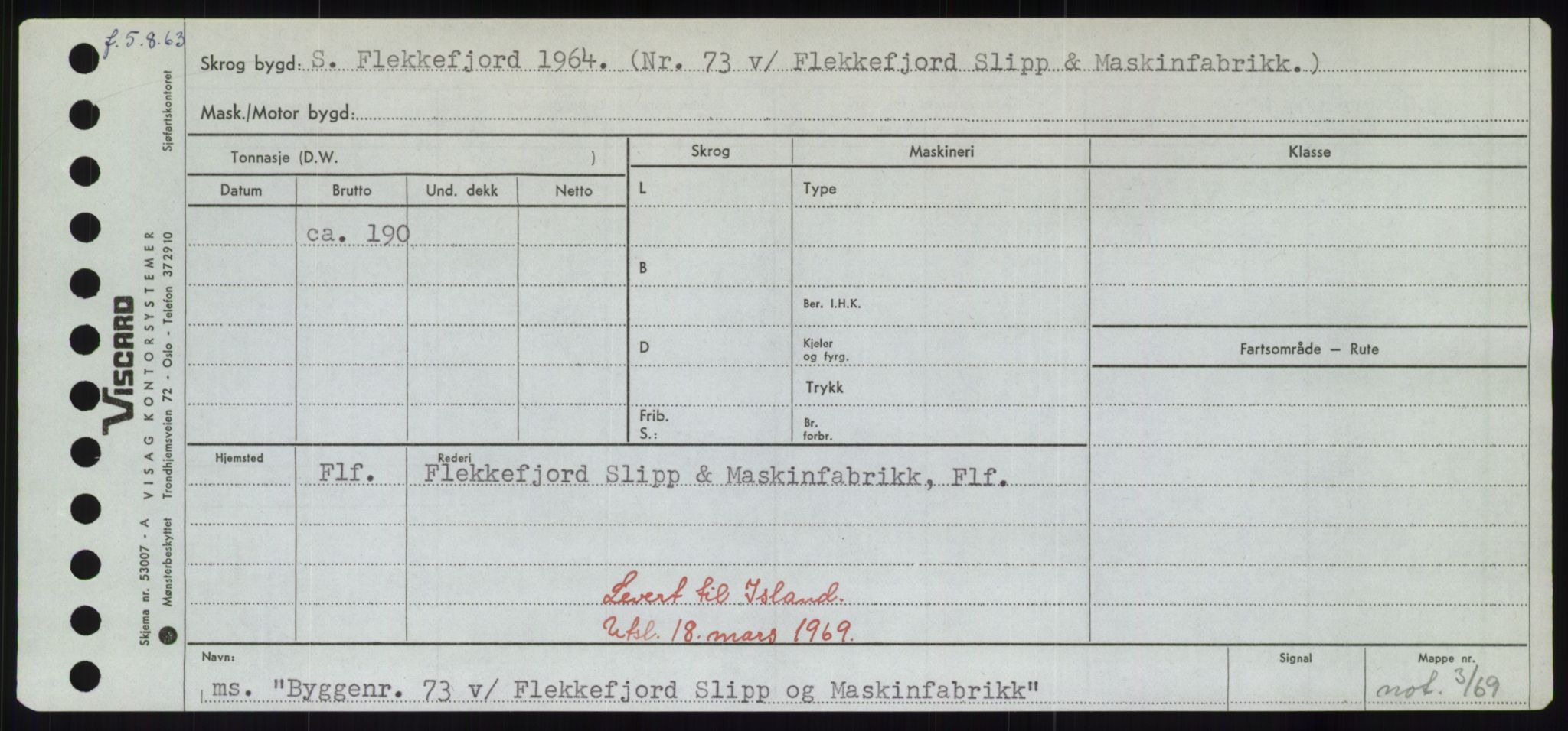 Sjøfartsdirektoratet med forløpere, Skipsmålingen, RA/S-1627/H/Hd/L0006: Fartøy, Byg-Båt, p. 245