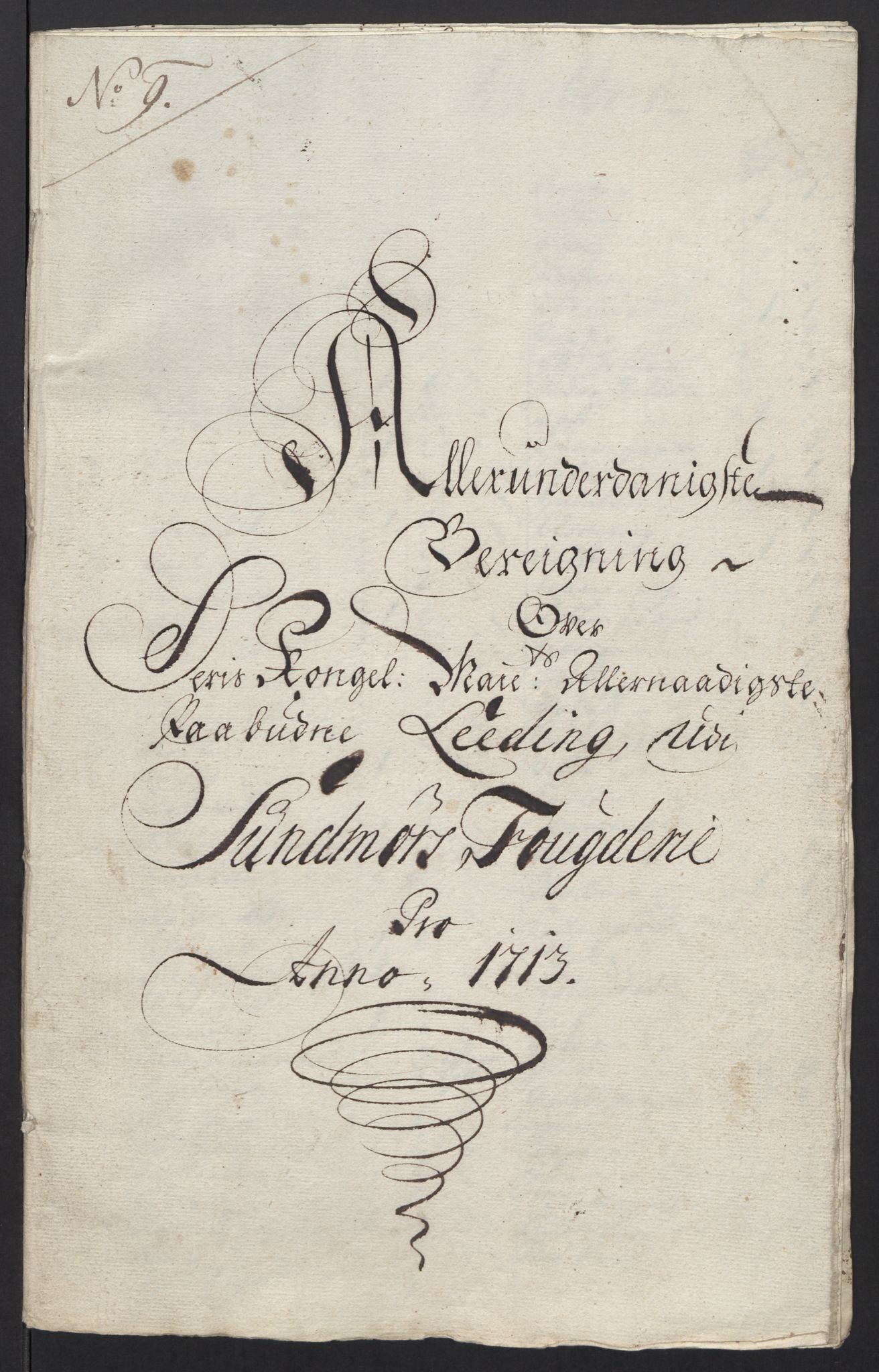 Rentekammeret inntil 1814, Reviderte regnskaper, Fogderegnskap, RA/EA-4092/R54/L3565: Fogderegnskap Sunnmøre, 1712-1713, p. 466
