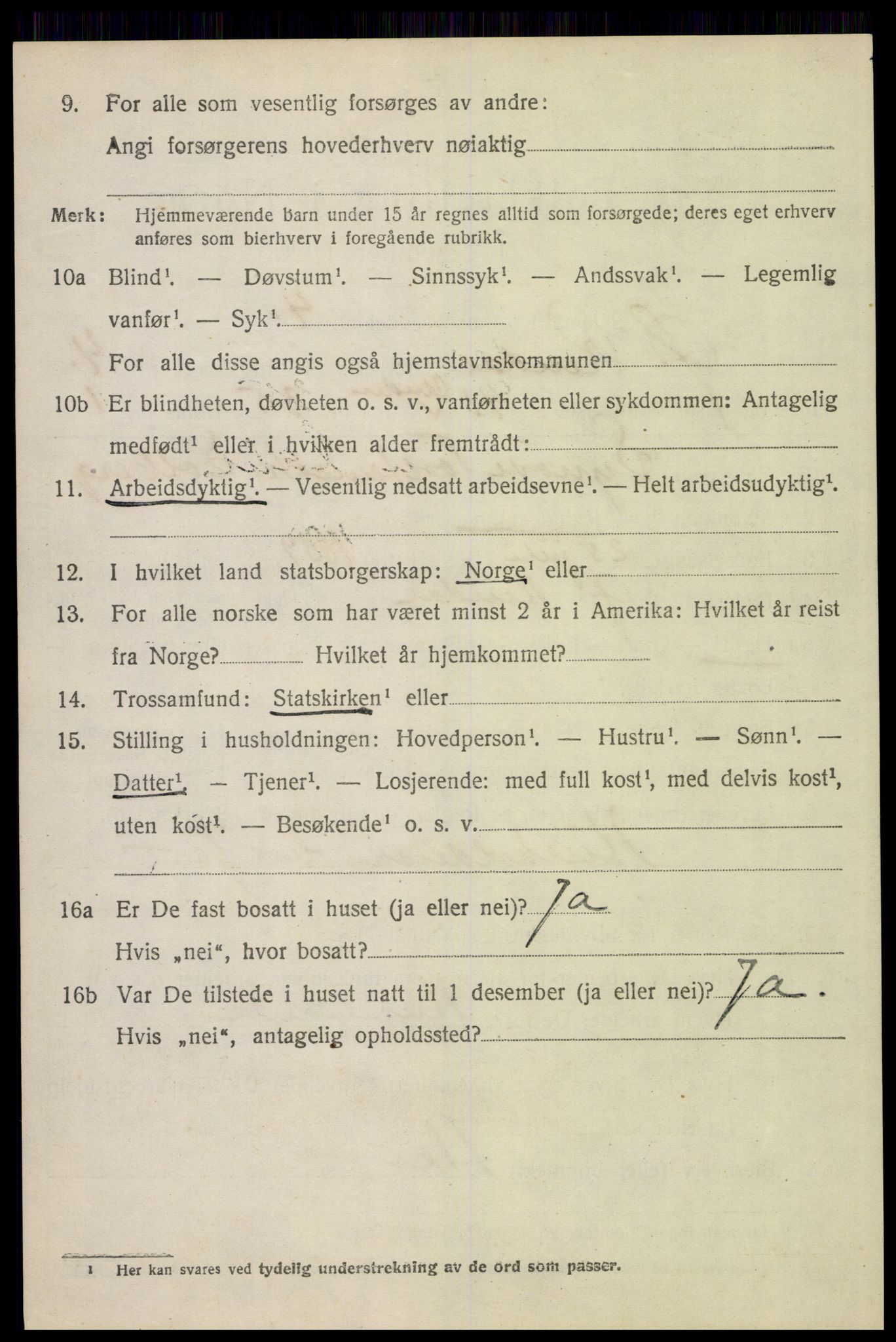 SAH, 1920 census for Øvre Rendal, 1920, p. 2044