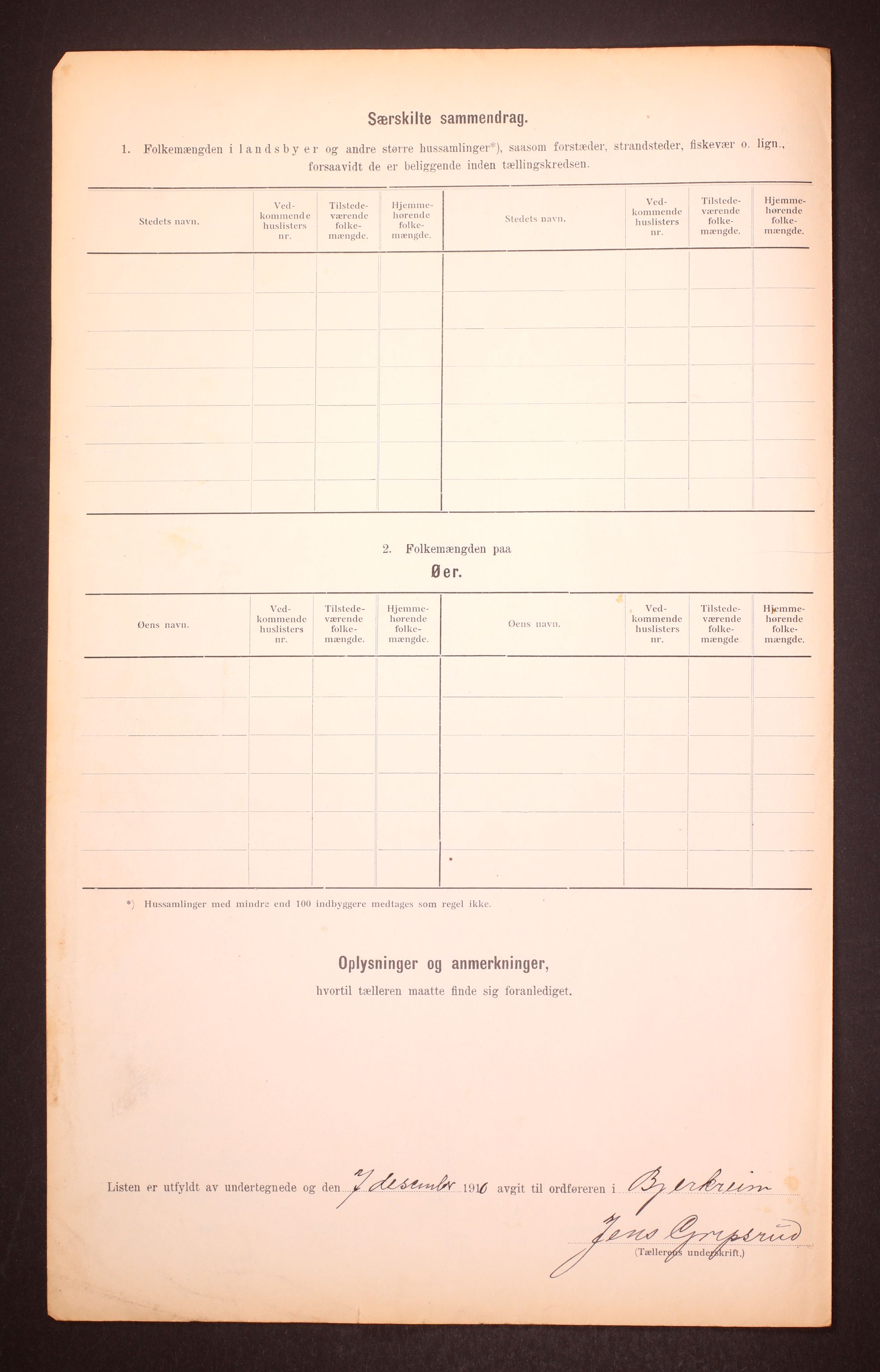 RA, 1910 census for Bjerkreim, 1910, p. 14