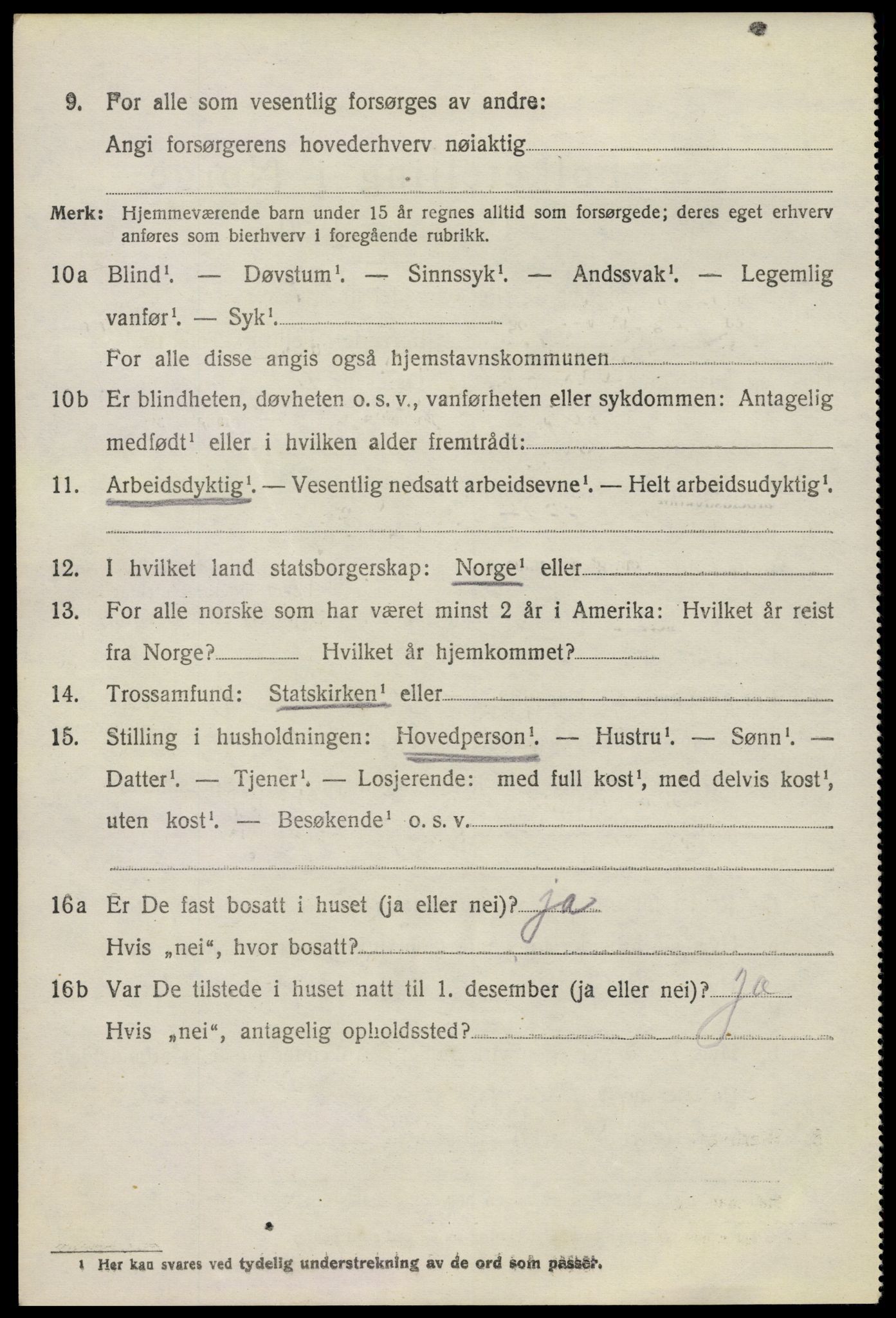 SAO, 1920 census for Høland, 1920, p. 10800