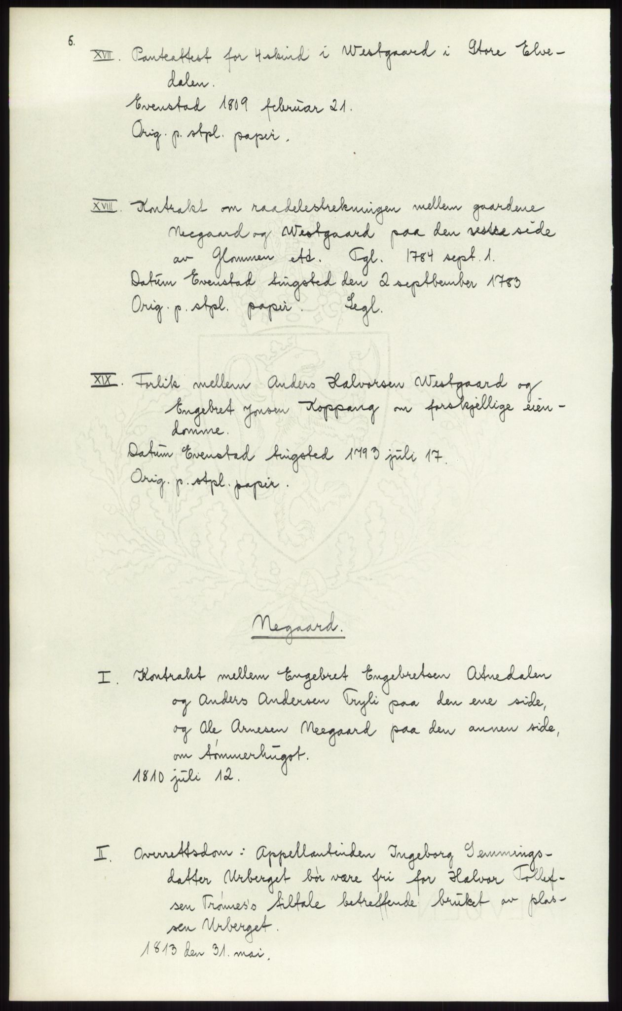 Samlinger til kildeutgivelse, Diplomavskriftsamlingen, AV/RA-EA-4053/H/Ha, p. 1290