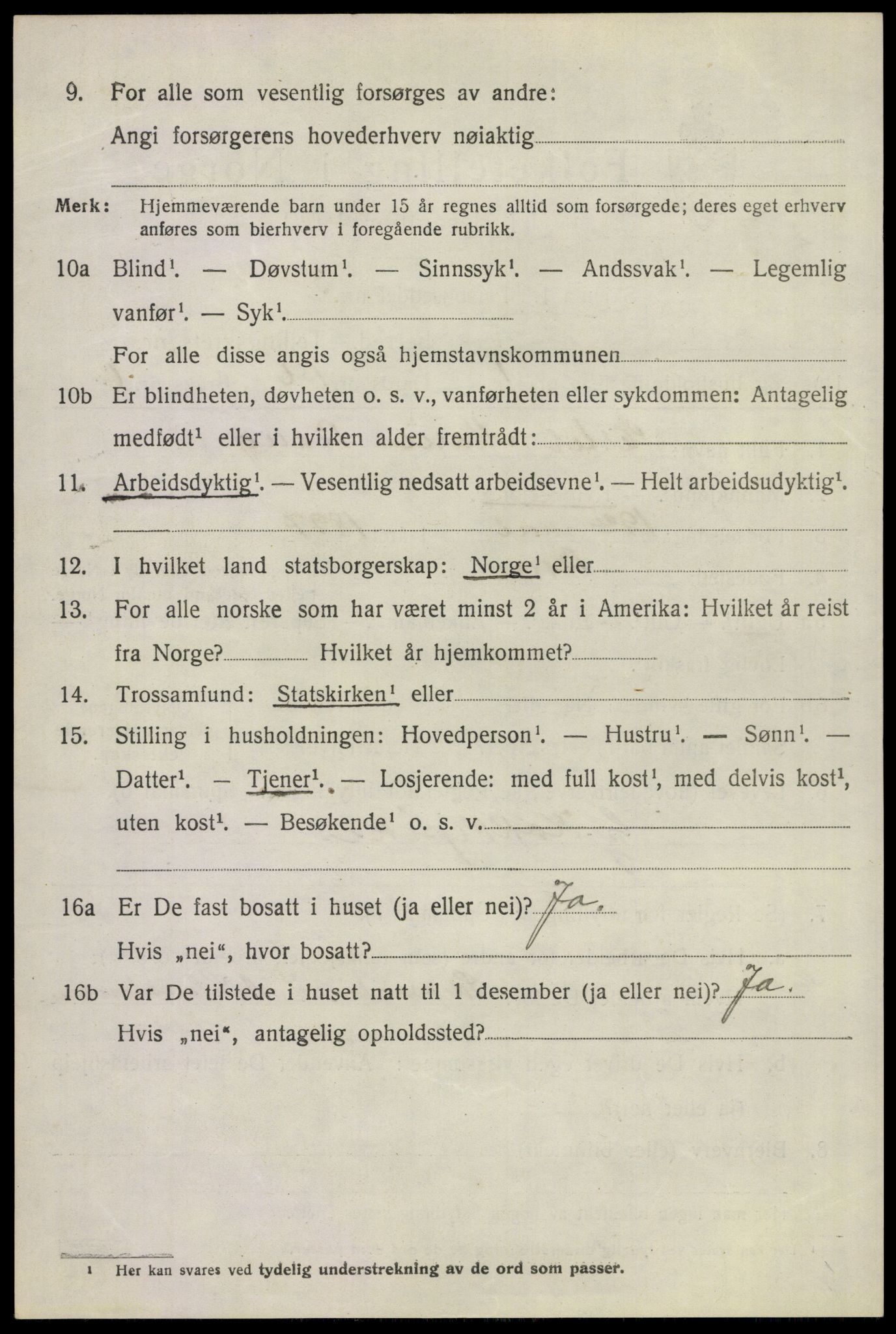 SAKO, 1920 census for Sem, 1920, p. 14388