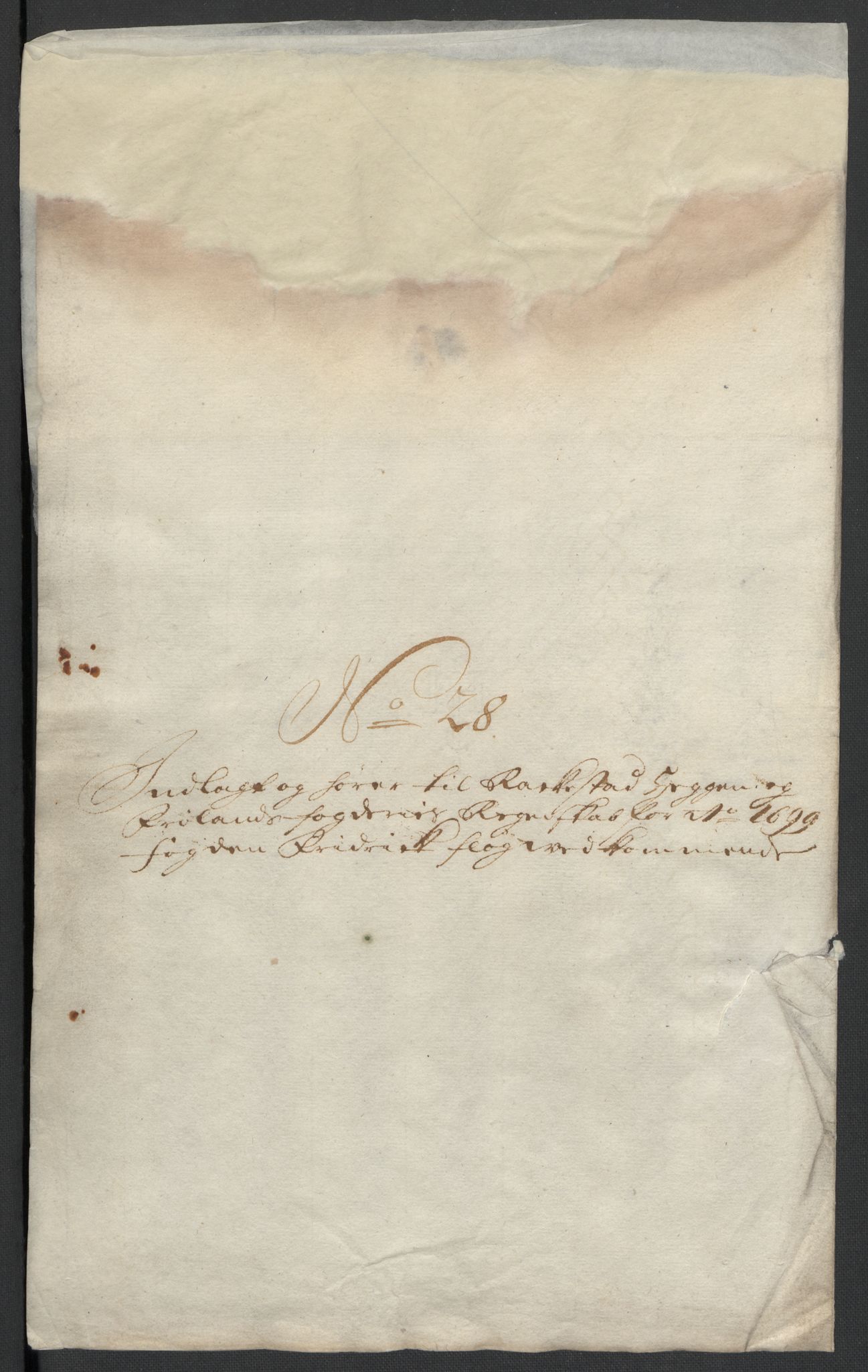 Rentekammeret inntil 1814, Reviderte regnskaper, Fogderegnskap, AV/RA-EA-4092/R07/L0289: Fogderegnskap Rakkestad, Heggen og Frøland, 1699, p. 384