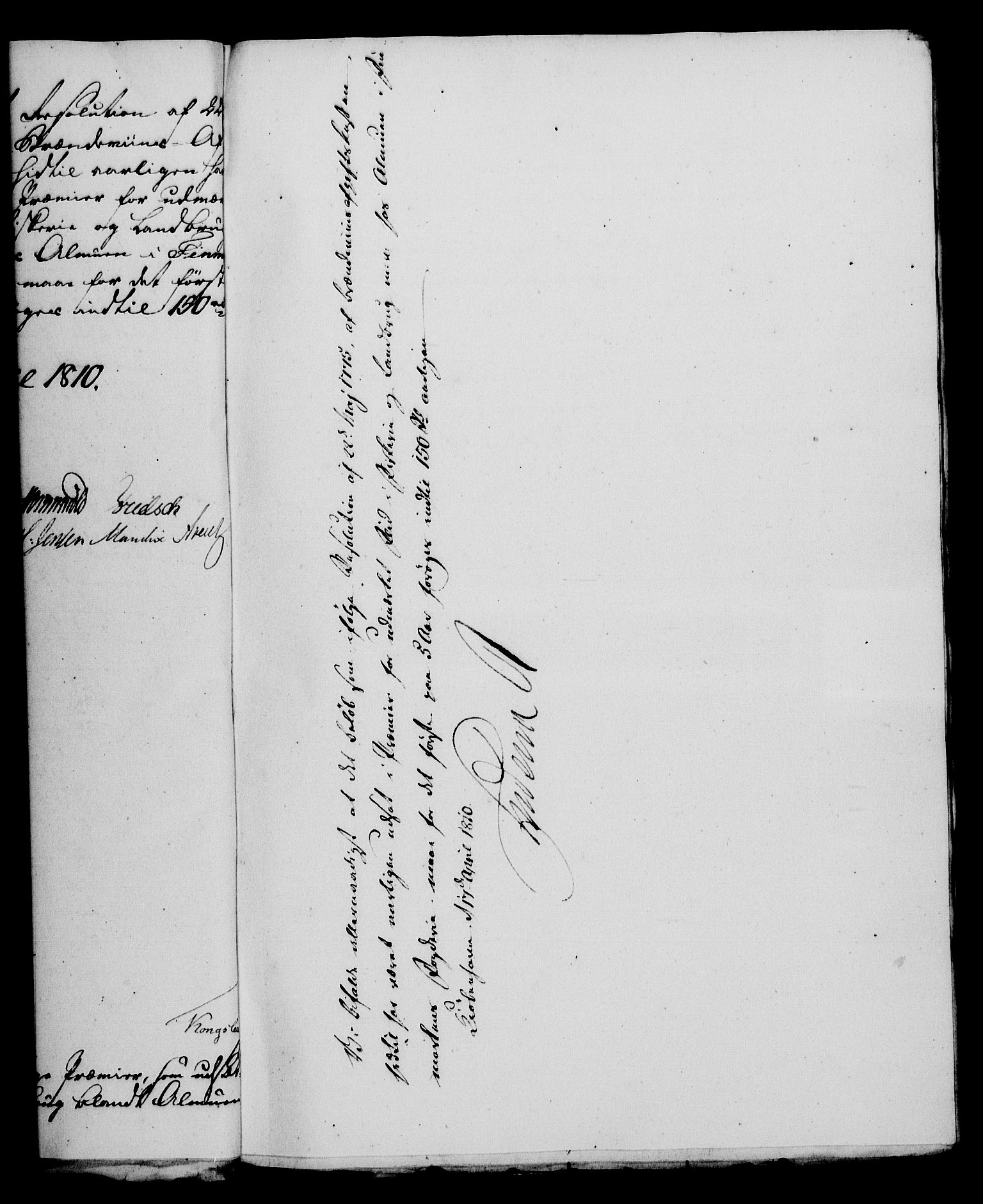 Rentekammeret, Kammerkanselliet, AV/RA-EA-3111/G/Gf/Gfa/L0092: Norsk relasjons- og resolusjonsprotokoll (merket RK 52.92), 1810, p. 196