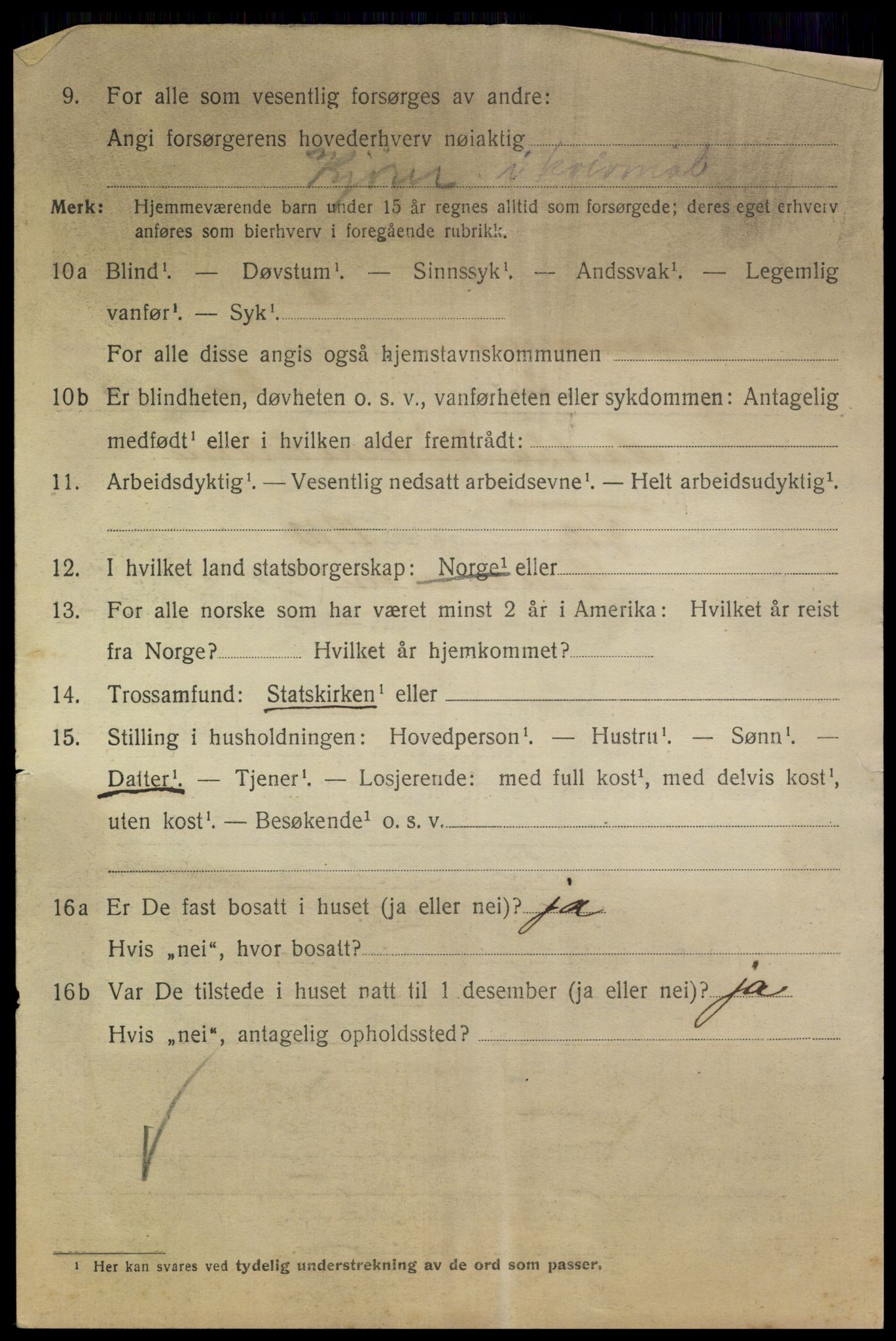 SAKO, 1920 census for Drammen, 1920, p. 58836