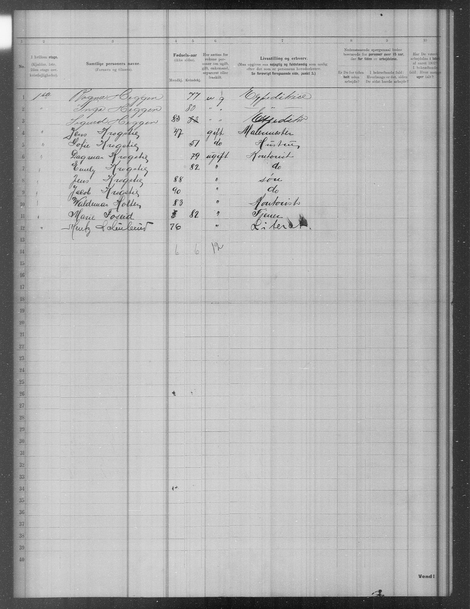 OBA, Municipal Census 1902 for Kristiania, 1902, p. 11102