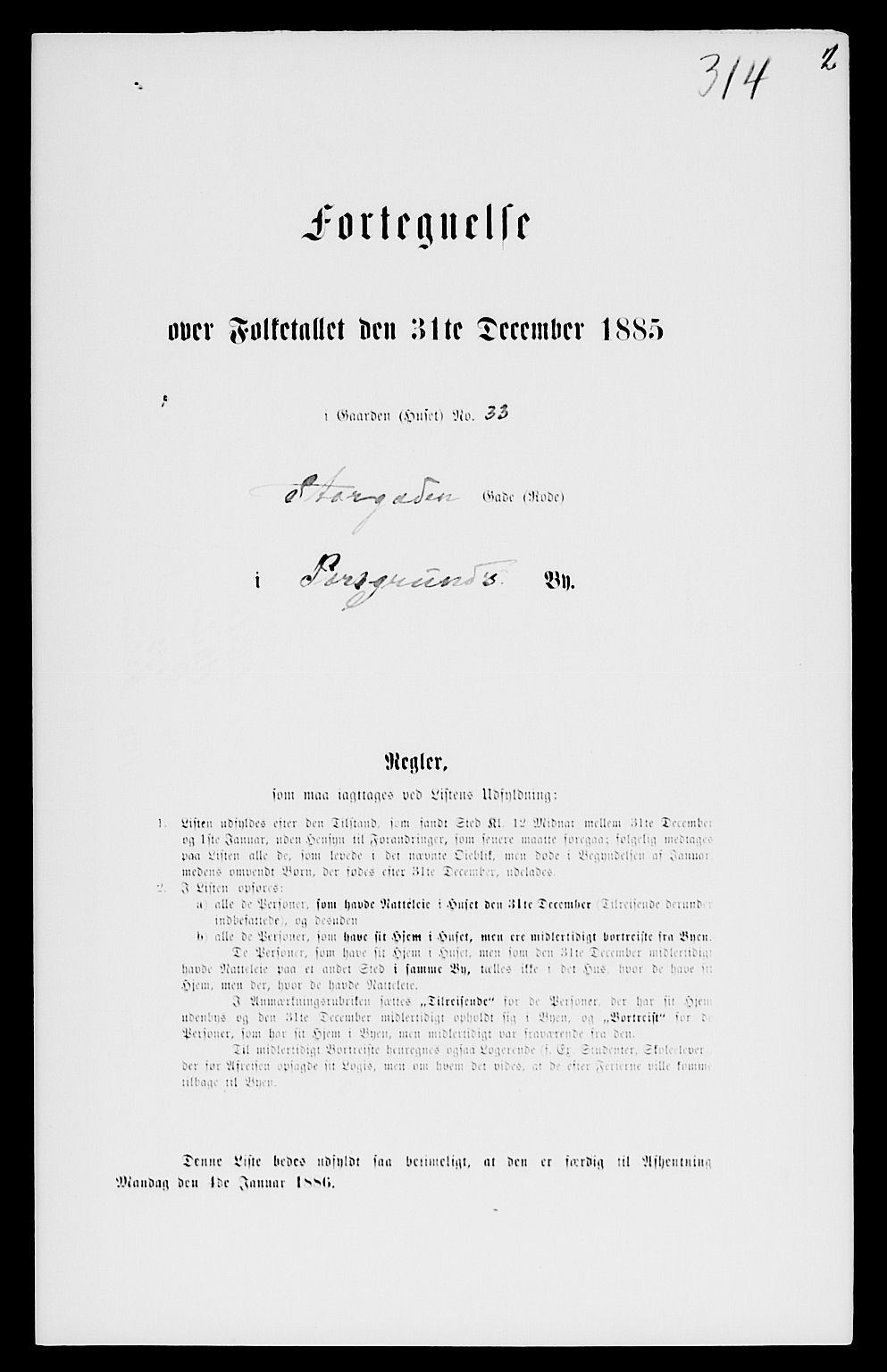 SAKO, 1885 census for 0805 Porsgrunn, 1885, p. 630